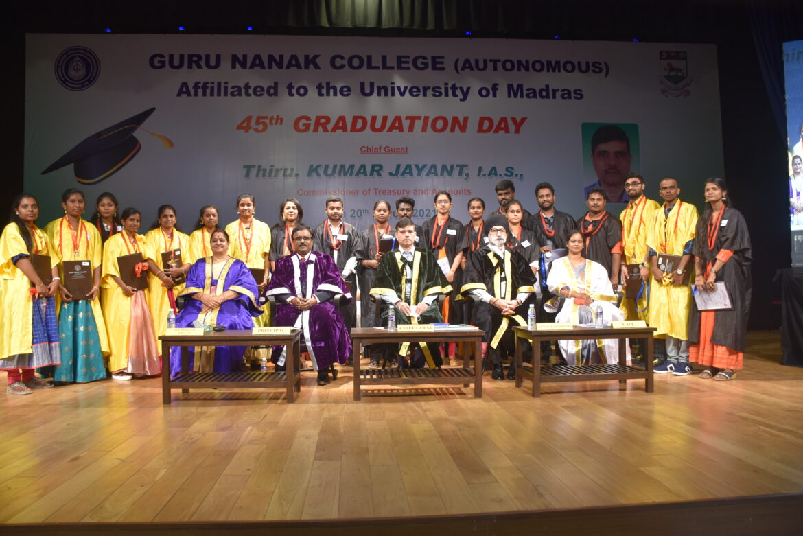 The Grand 45th Graduation Day Ceremony of Shift II, Guru Nanak College