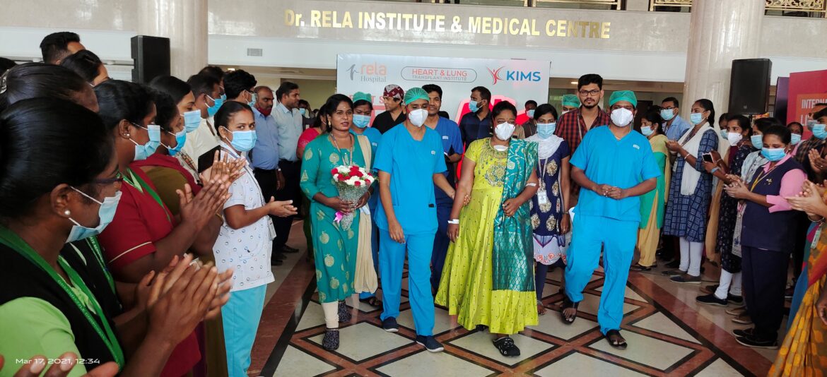 Rela Hospital Gives a Cheerful Send-Off to Its 1st Heart Transplant Patient