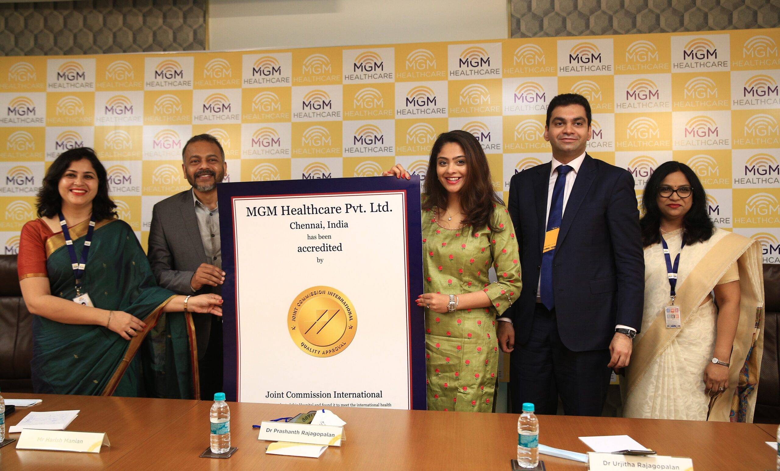 MGM Healthcare, Chennai receives prestigious JCI Accreditation