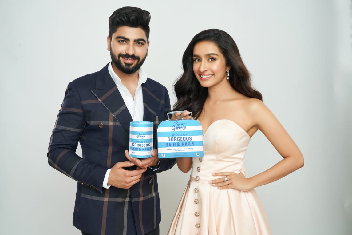 Power Gummies as they announce their new brand ambassador – Shraddha Kapoor.