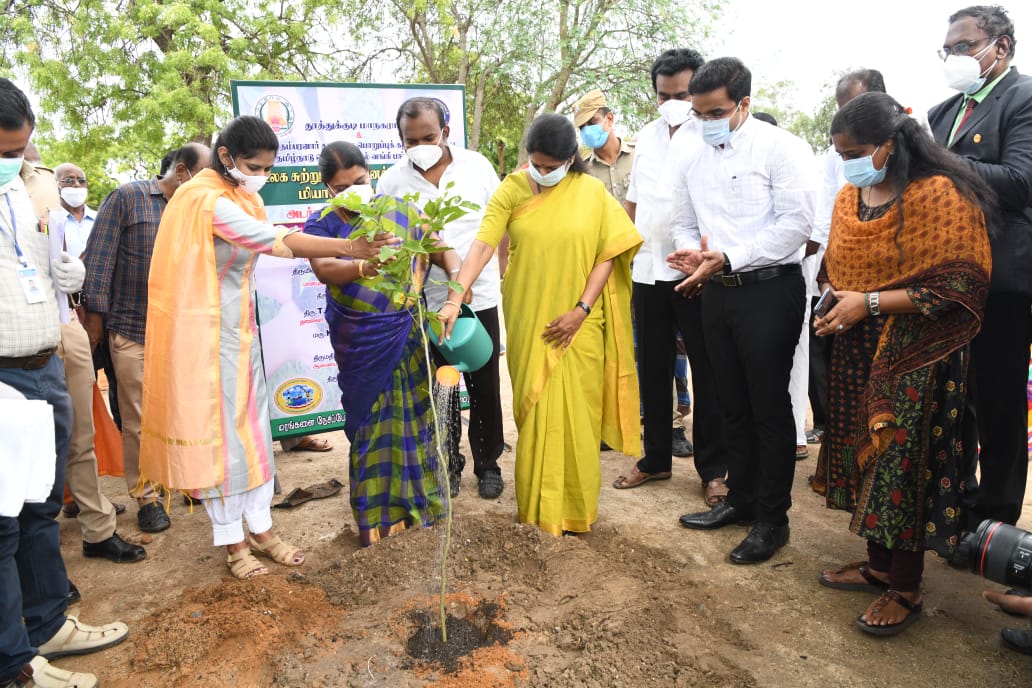 Tamilnadu Mercantile Bank donates Rs.10.82 Lakhs to implement Miyawaki forest