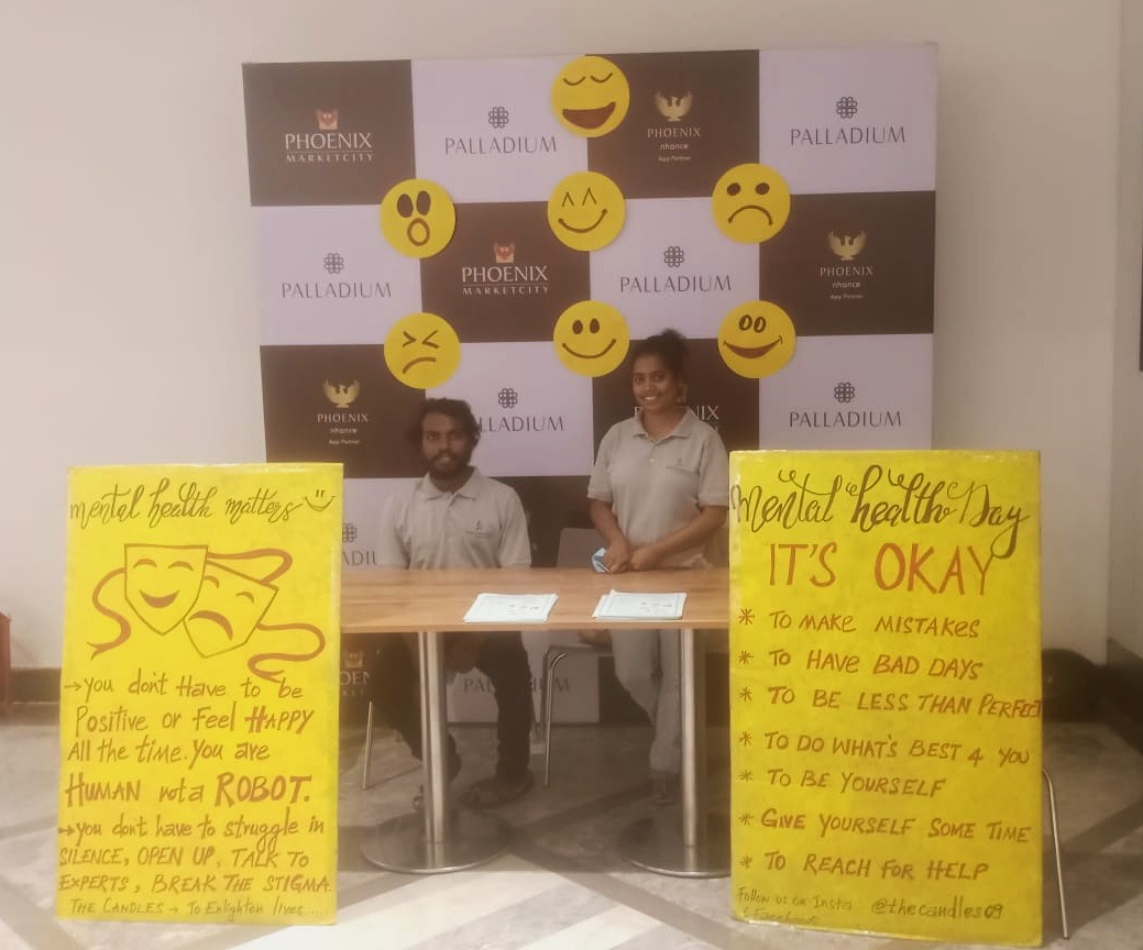 PHOENIX MARKETCITY AND PALLADIUM STEP UP TO PROVIDE MENTAL HEALTH AWARENESS TO CHENNAITES