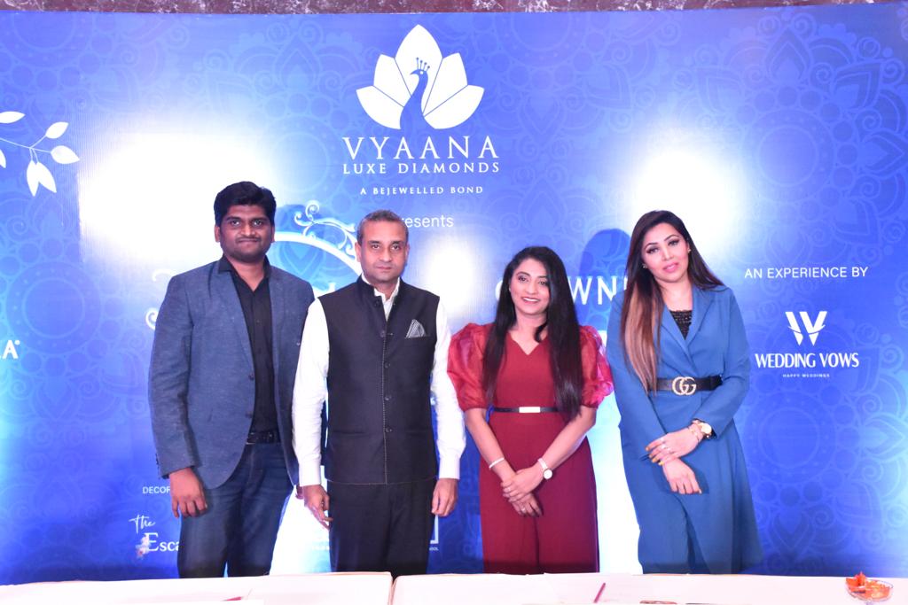 Vyaana Luxe Diamonds in association with Crowne Plaza Chennai Adyar Park and Wedding Vows Magazine presents – Crowne Celebrations