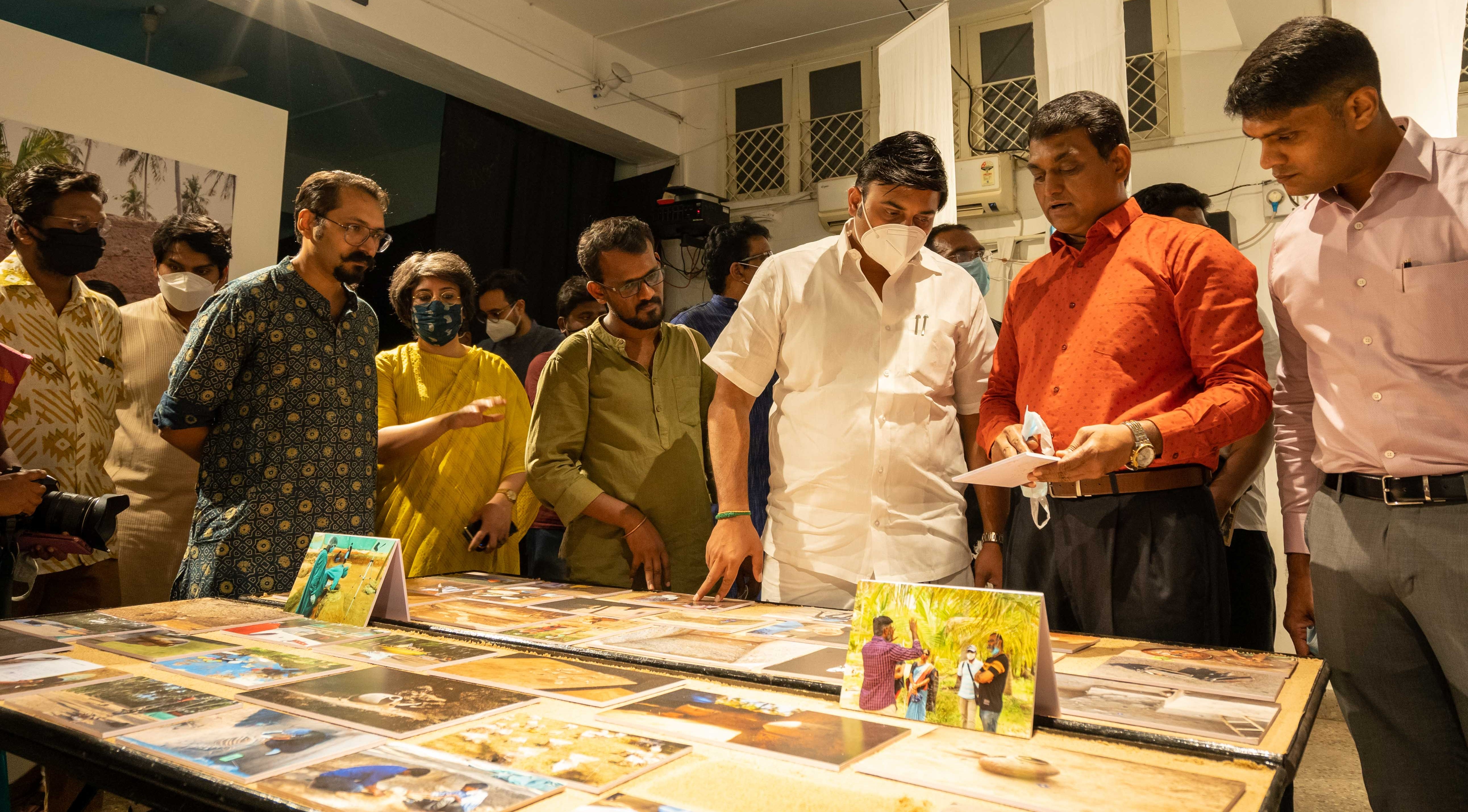 Dr.M.Mathiventhan Minister for Tourism, Govt of TN inaugurated 3 Edition of Chennai Photo Biennale’s