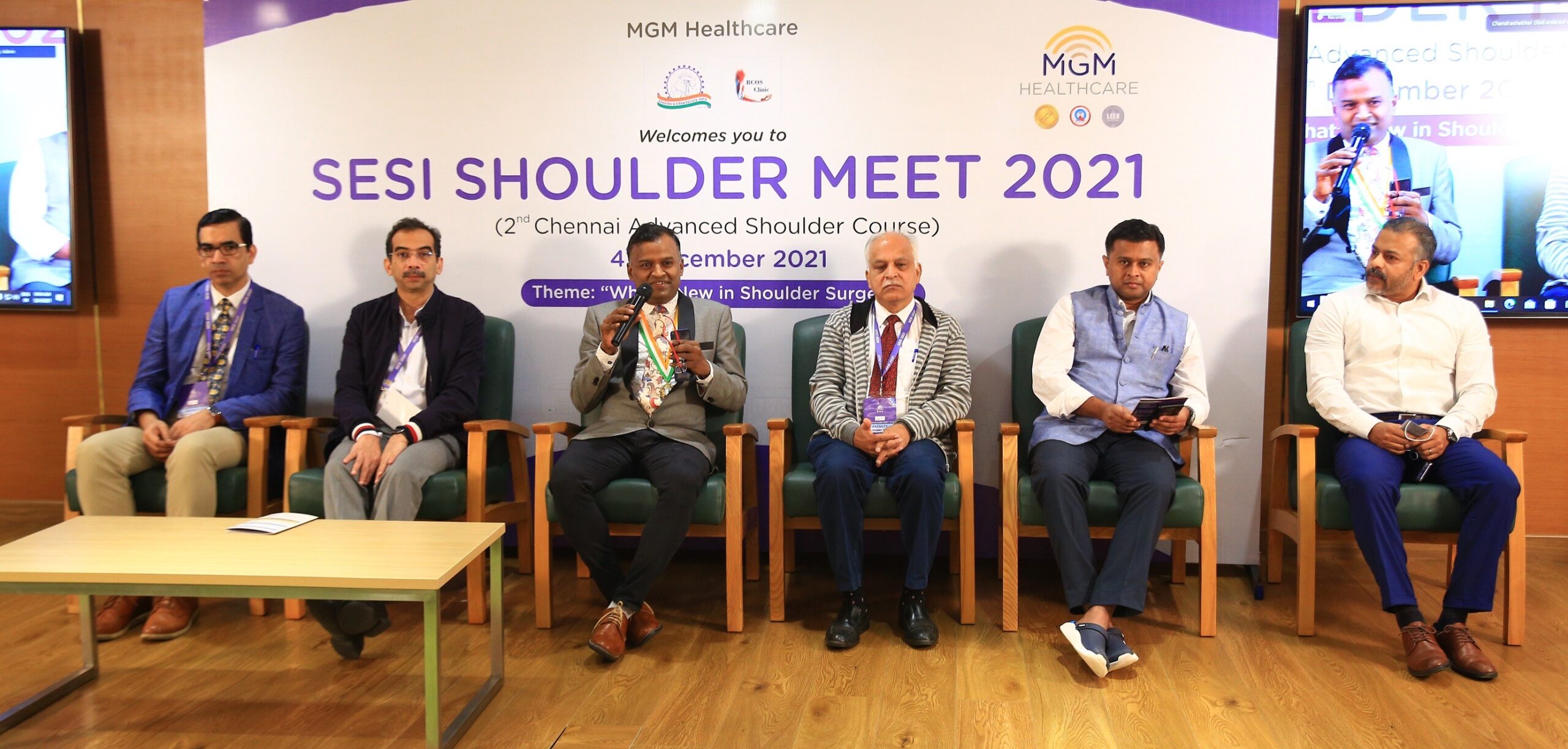 SESI (SHOULDER AND ELBOW SOCIETY OF INDIA) NATIONAL SHOULDER MEET 2021 AND 2nd CHENNAI ADVANCED SHOULDER COURSE HOSTED IN MGM HEALTHCARE