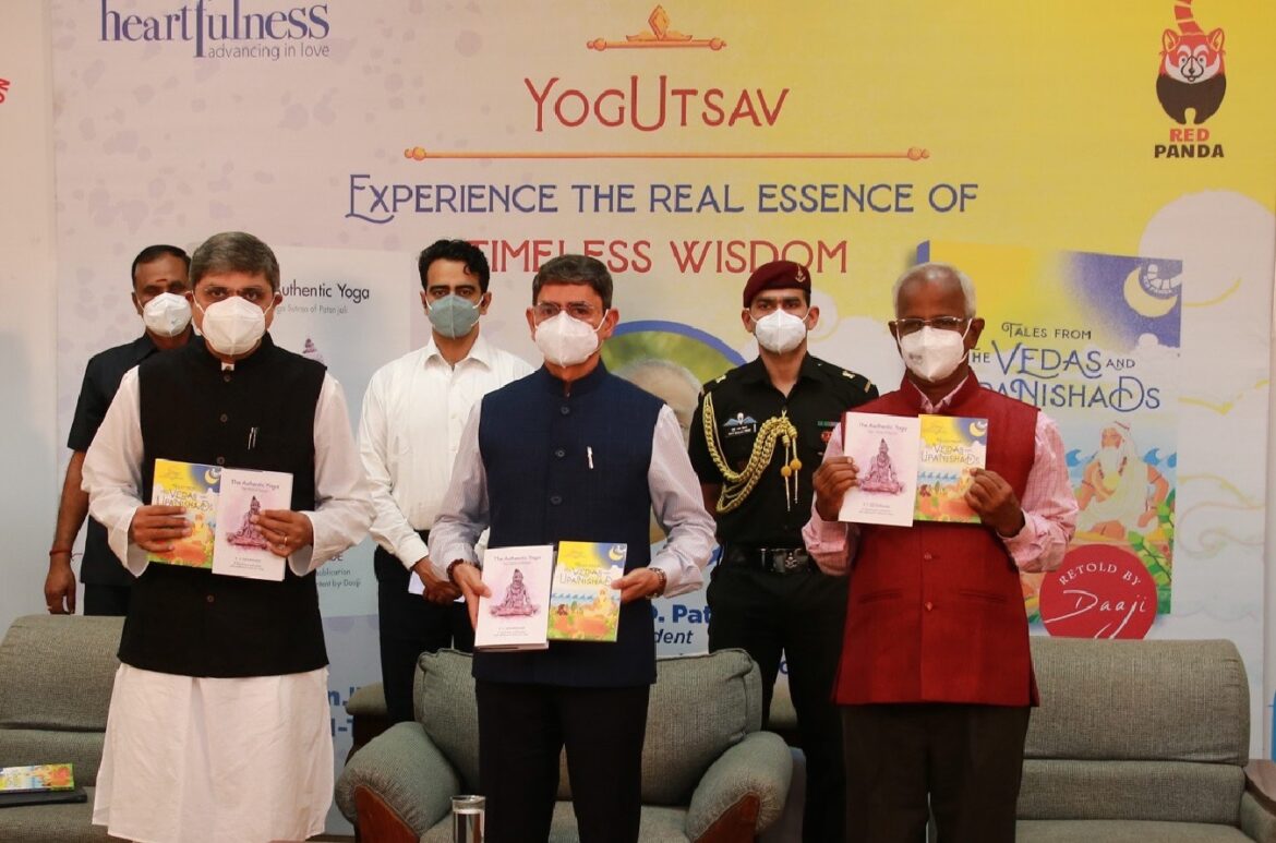 TN Governor Launches Two Books By Heartfulness Heartfulness To Conduct “YogUtsav – Timeless Wisdom”