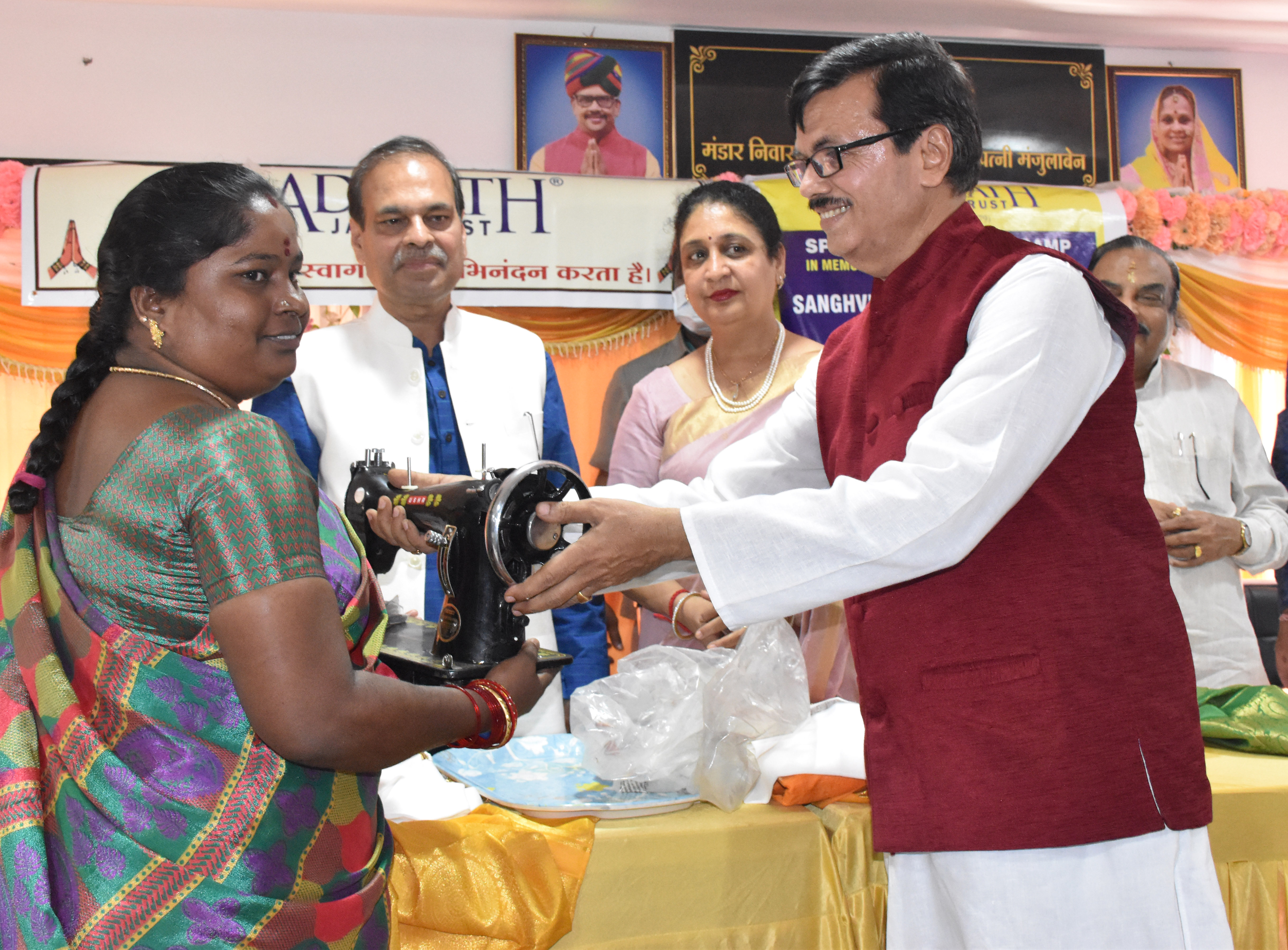 “Adinath Jain Trust Seva Kendra empowers 550 differently abled underprivileged people with free prosthetic aids worth Rupees 20 Lakhs”