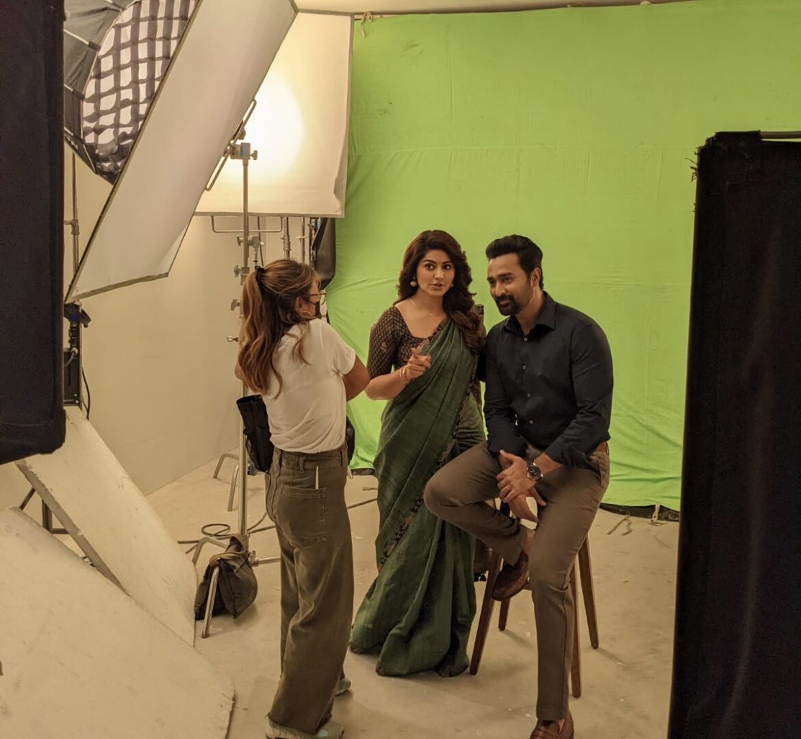 Kollywood Stars Prasanna and Sneha Spotted Shooting a unique AD campaign with CASAGRAND for CASAGRAND FirstCity