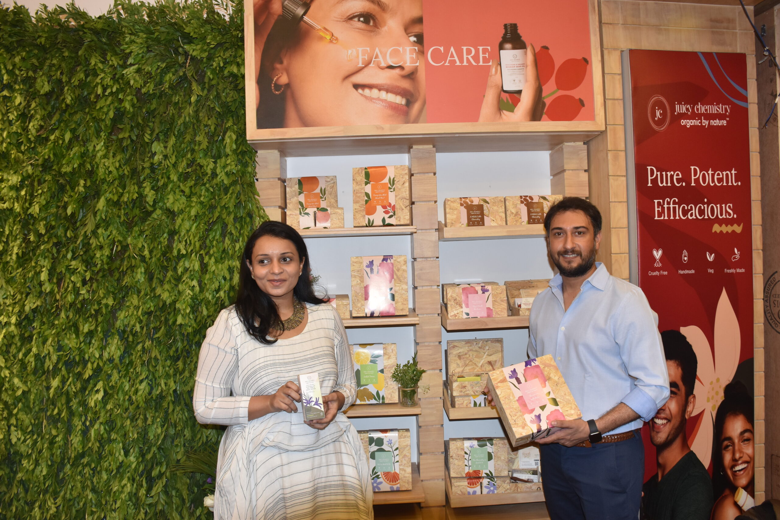 Juicy Chemistry, India’s first complete range of Certified Organic personal care, sets up flagship in Chennai 