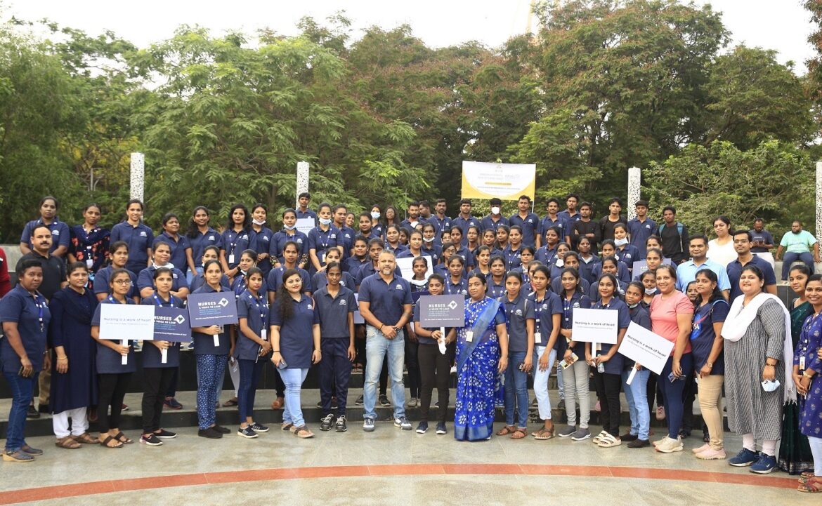 International Nurses Day Walkathon By MGM Healthcare 