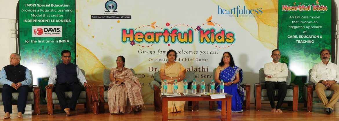 Lalaji Memorial Omega International School and Heartfulness Institute inaugurates “Heartful Kids” block at Babuji Memorial Ashram, Chennai  