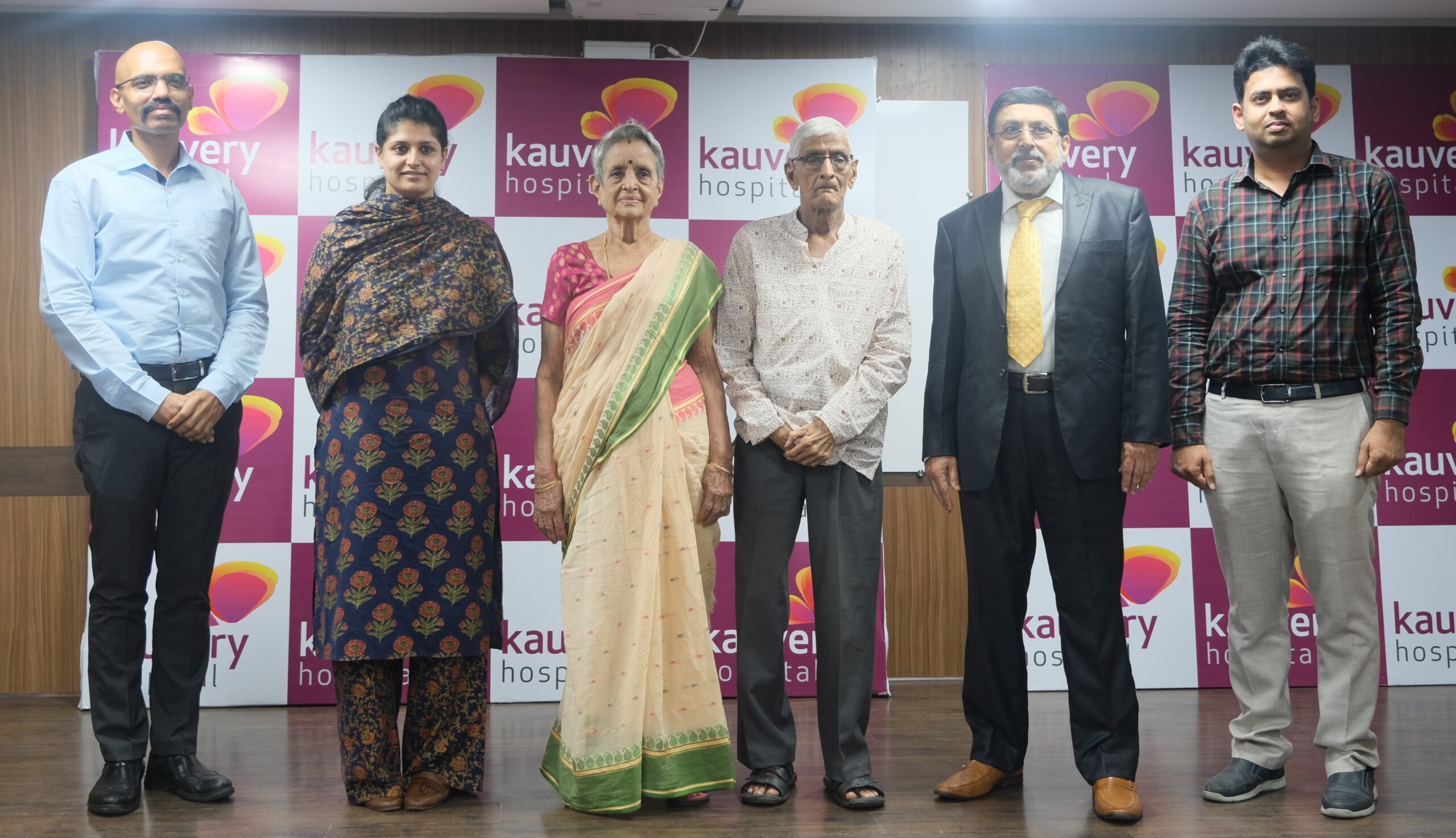 Kauvery Hospital helps in complete recovery of an 86-year-old woman with breast cancer for the second time in her lifetime 