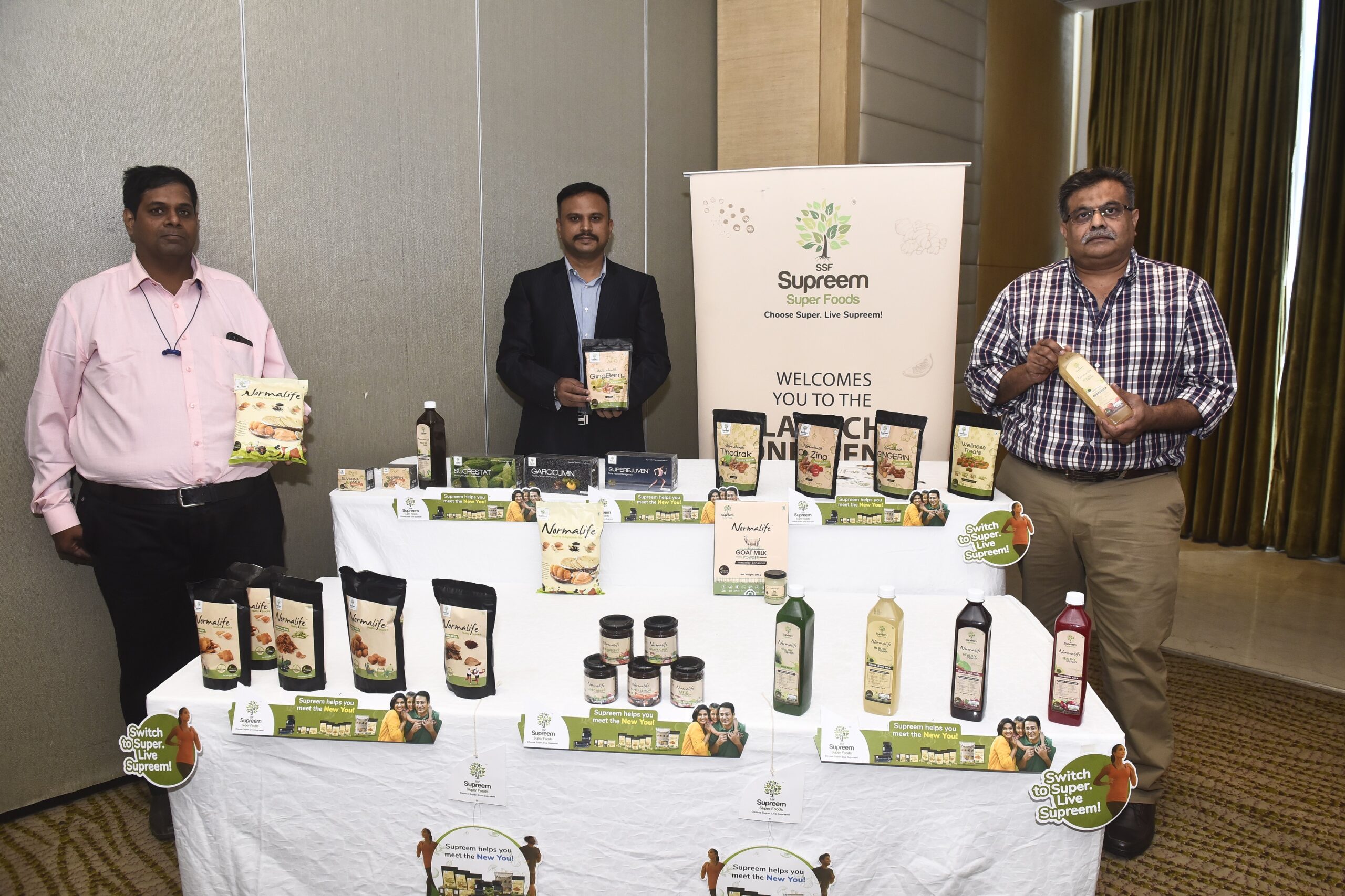 Supreem Pharma launches Supreem Super Foods in Chennai 