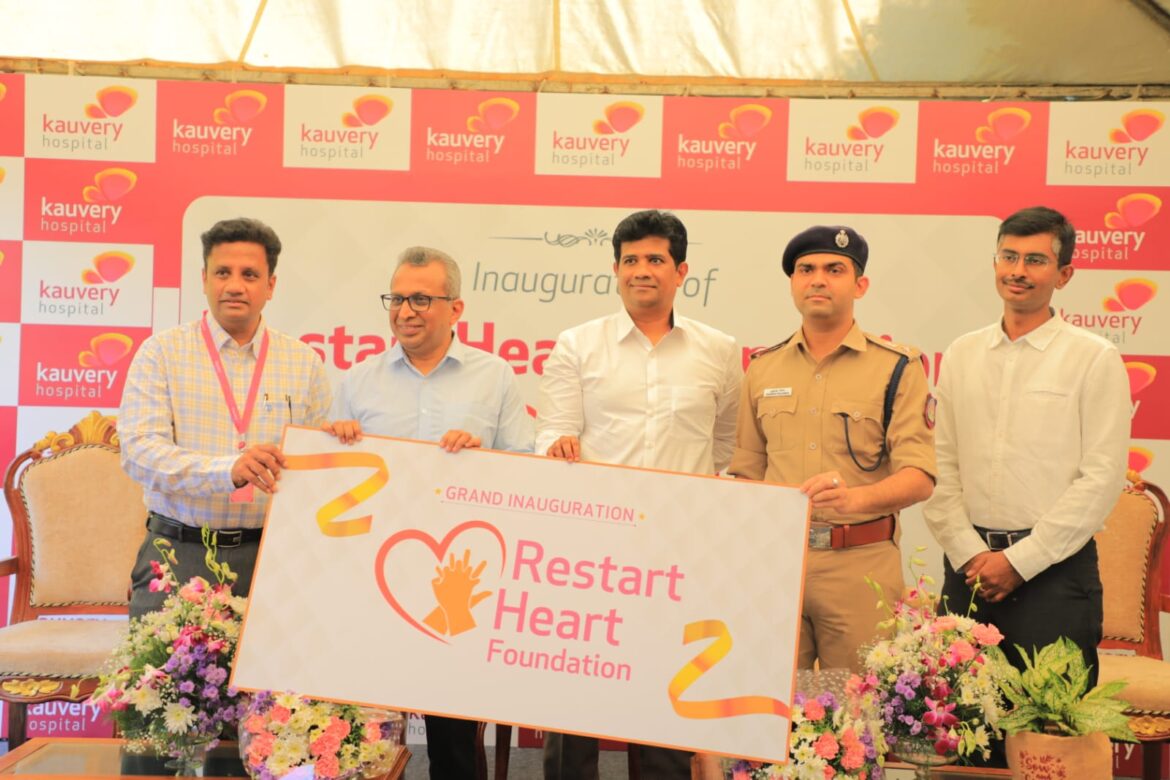 Ahead of World Heart Day, Kauvery Hospital launches Restart Heart Foundation 