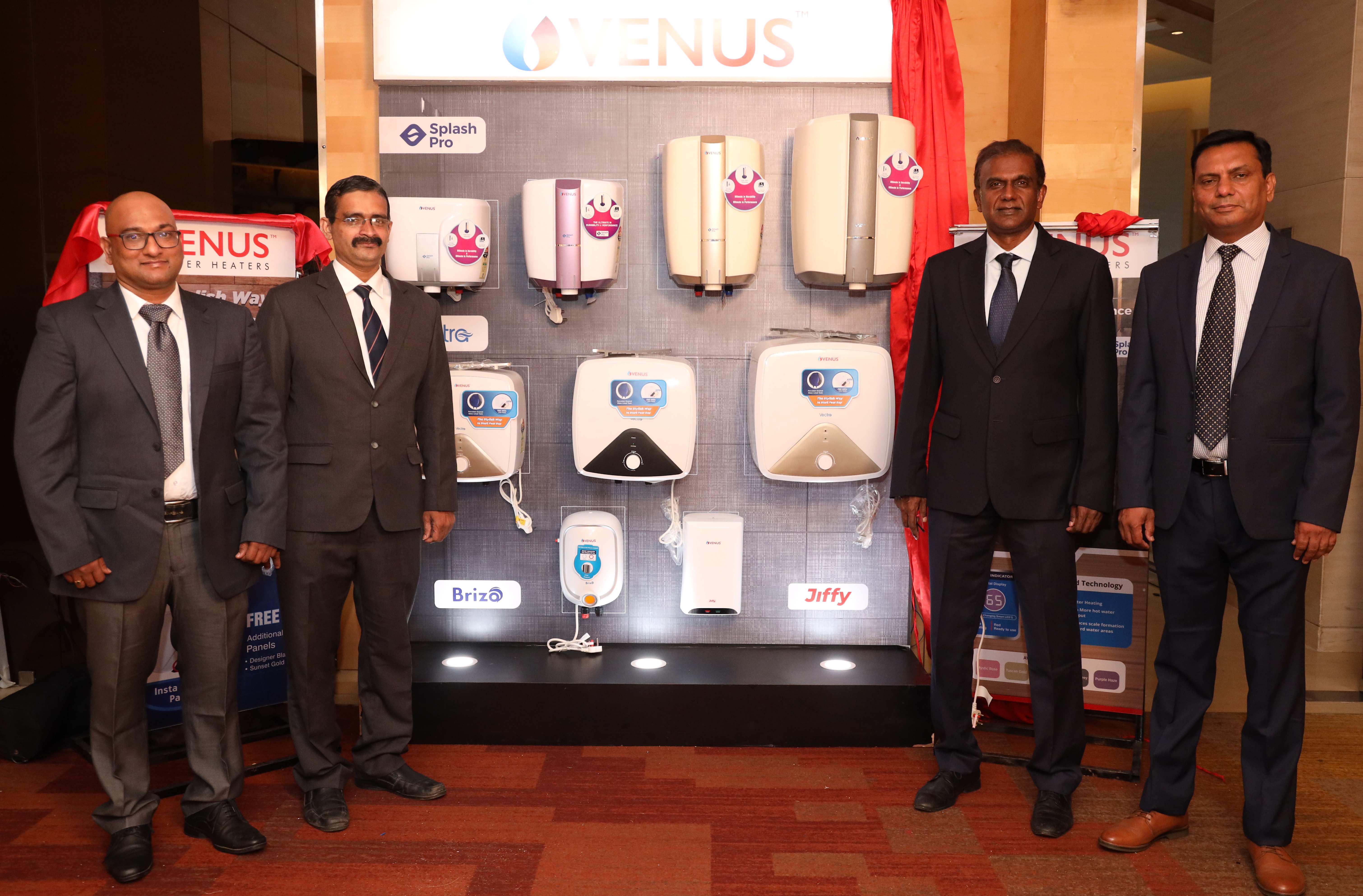 “Venus Home Appliances Launches New Line-up of Instant and Storage Water”