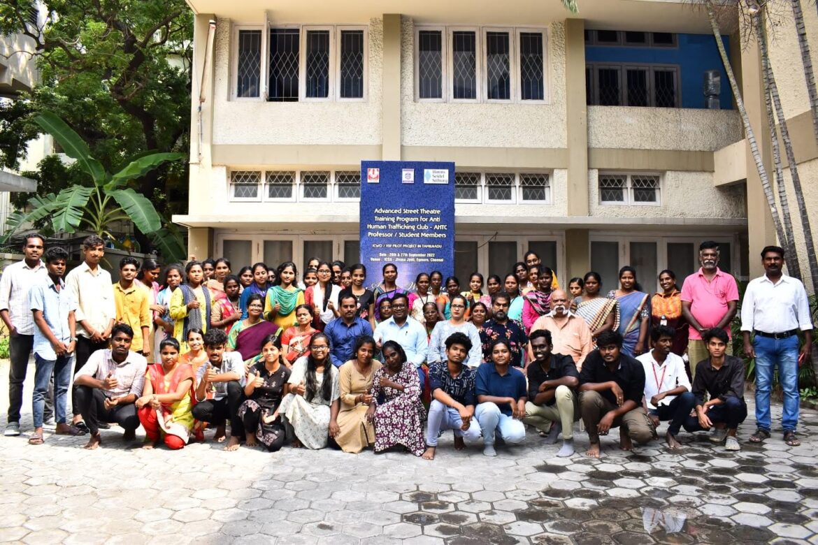 VALEDICTORY FUNCTION OF Advanced Street Theatre Training Program for AHTC Student and Professors in Chennai