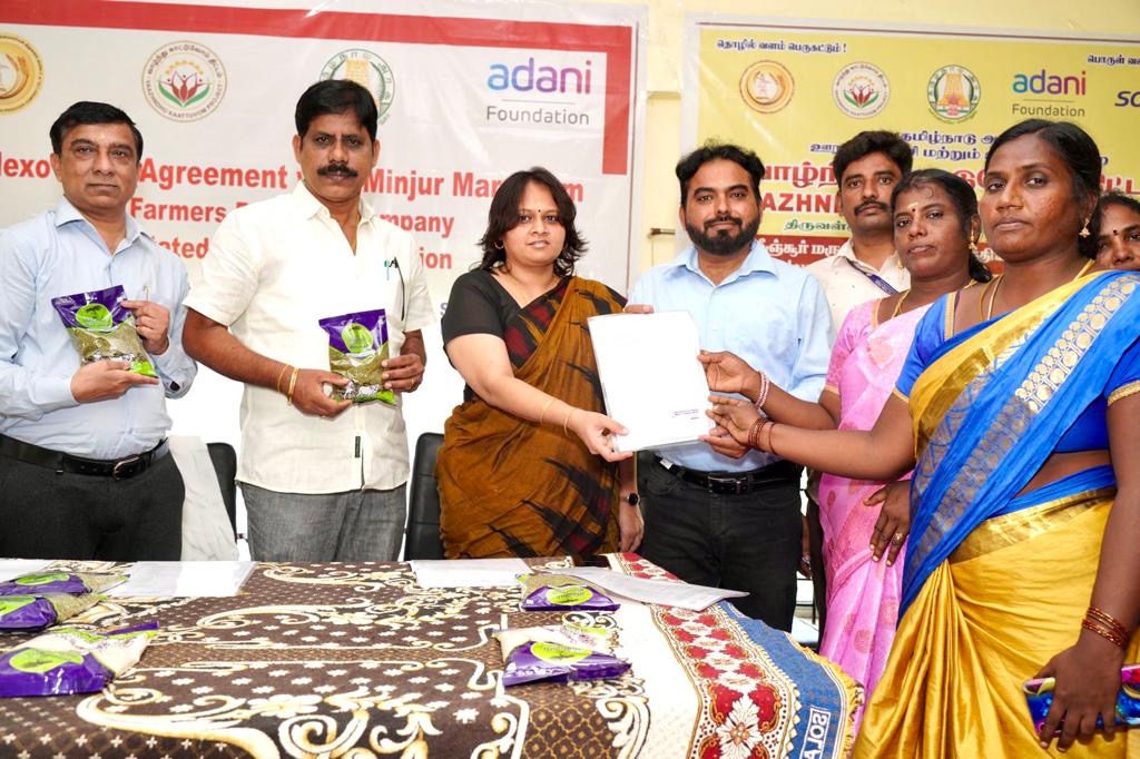 Adani Foundation teams up with Sodexo India to support  women farmers in Chennai