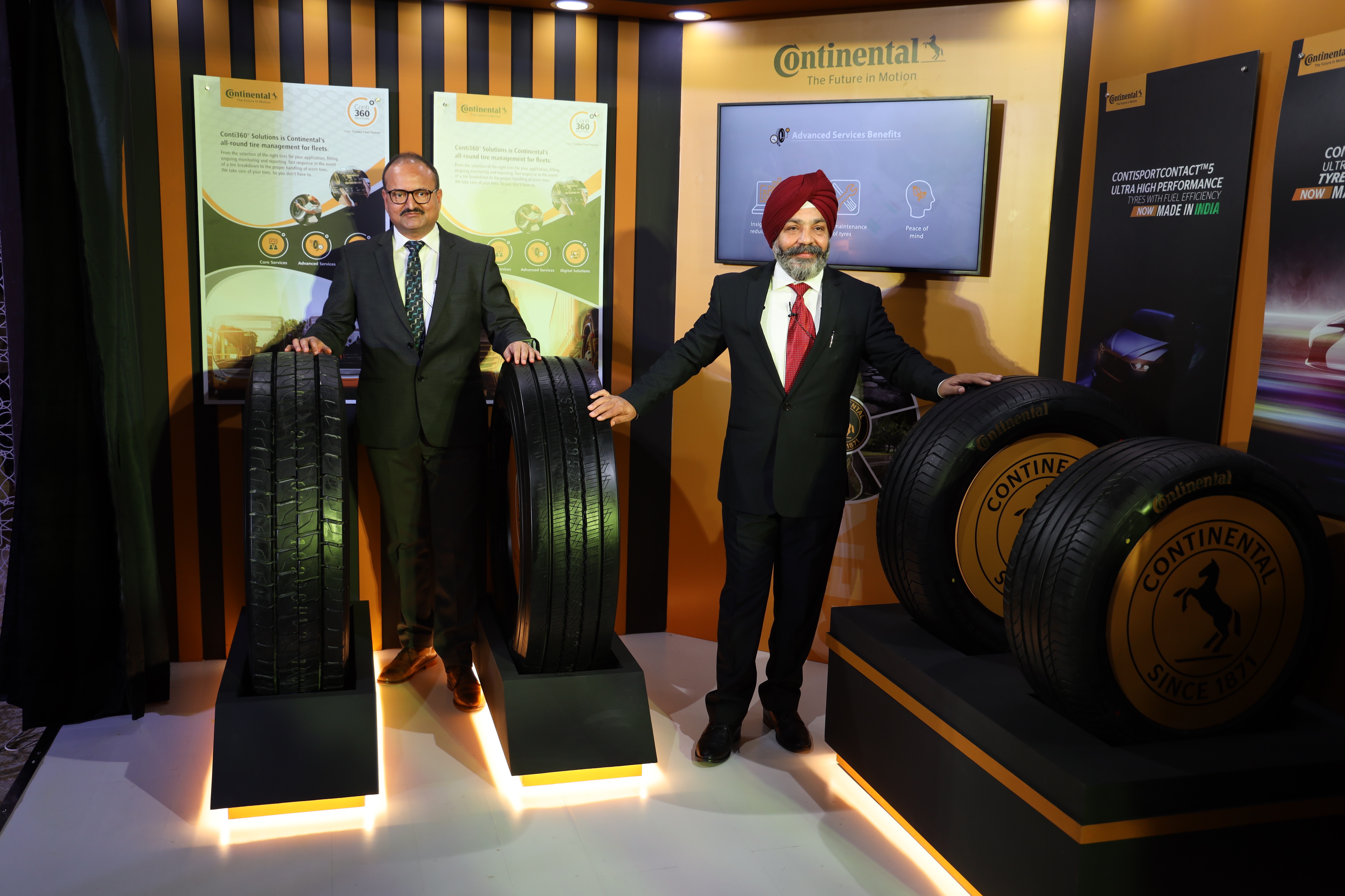 Continental Tires Launches New Range of Tyres for Premium SUVs and Digital solutions for Commercial Vehicles In India 