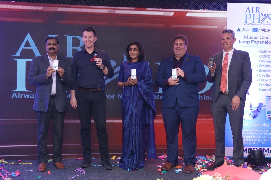 Brett Lee Launches Life Changing Devices in Chennai 