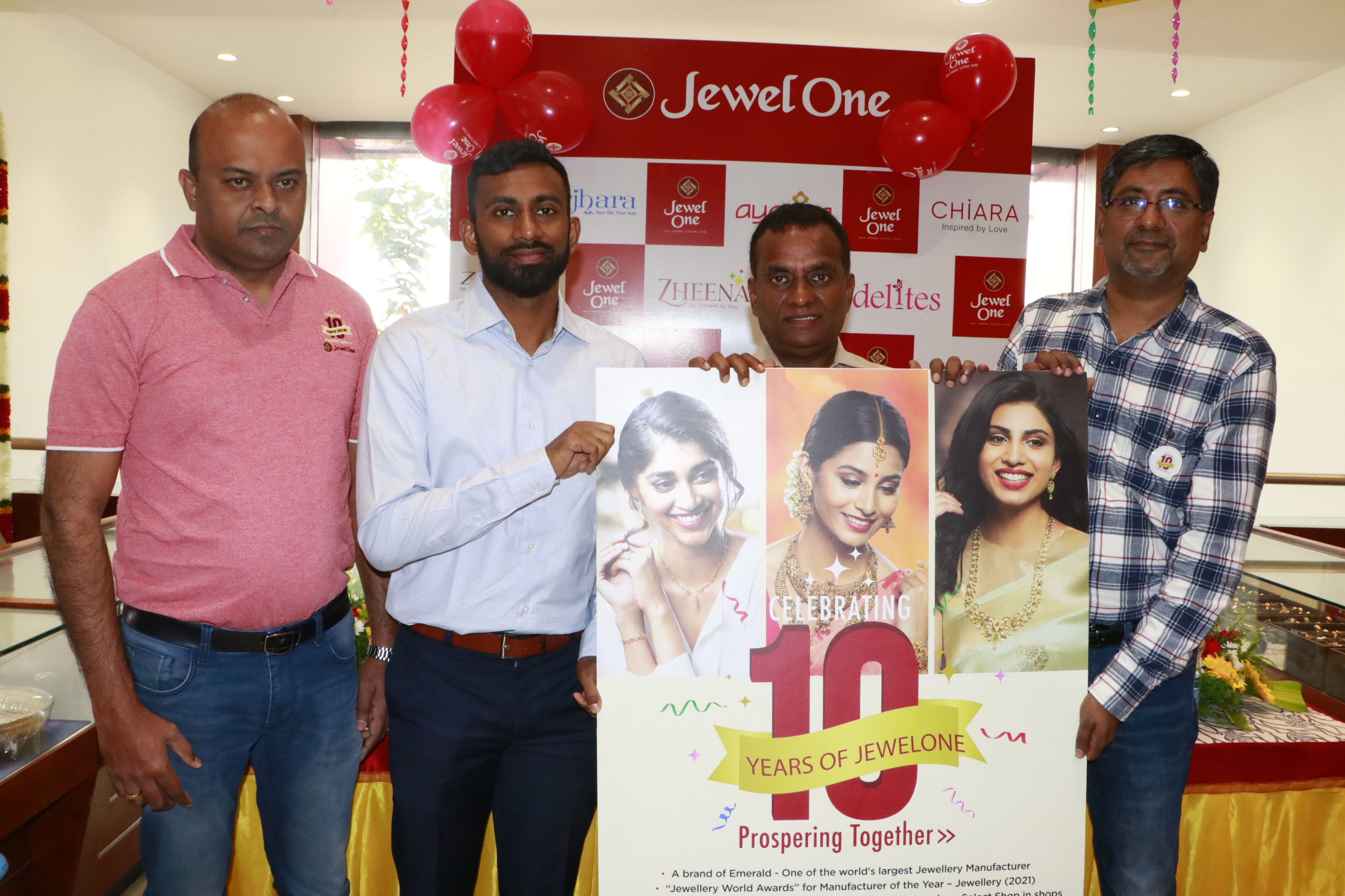 Emerald Jewellery Industry’s Jewel One celebrates 10th Anniversary