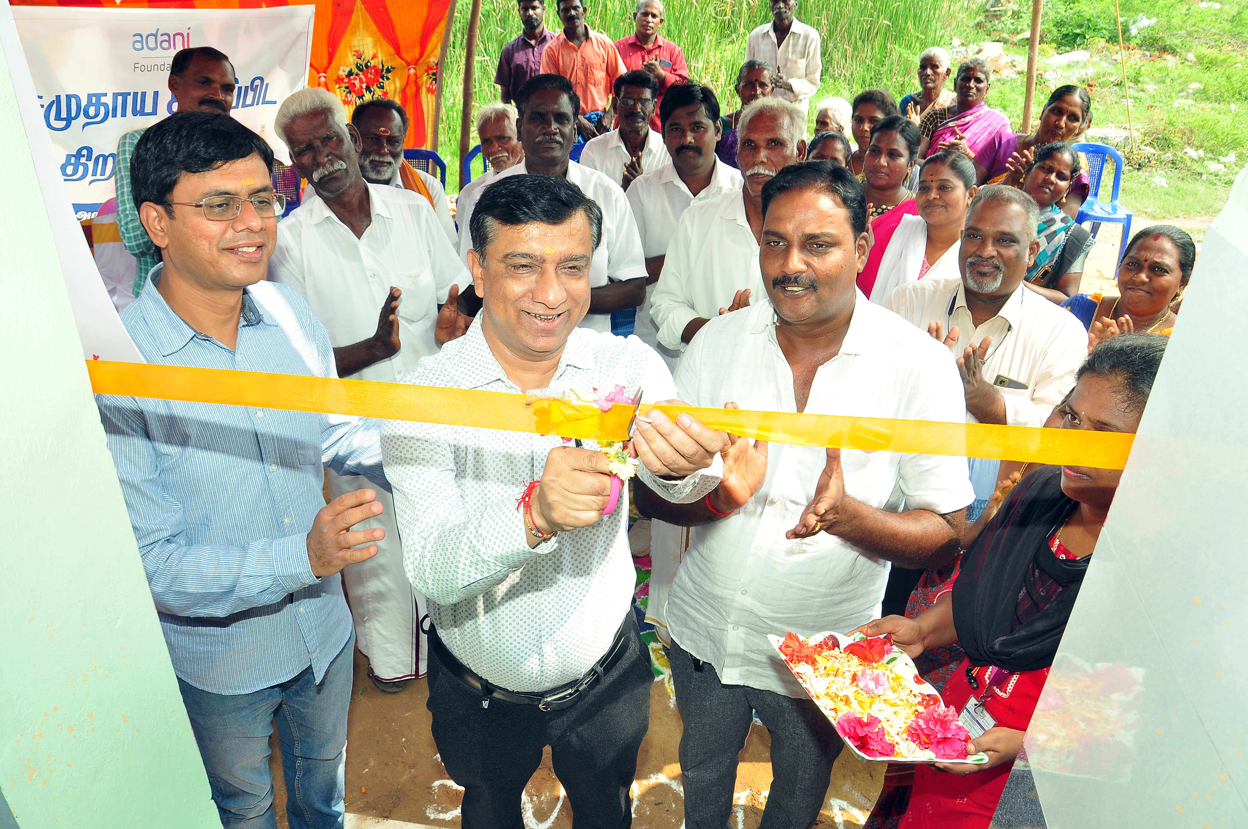 Adani Foundation constructs Community Toilets for Kattur Panchayat near its Katupalli Port 