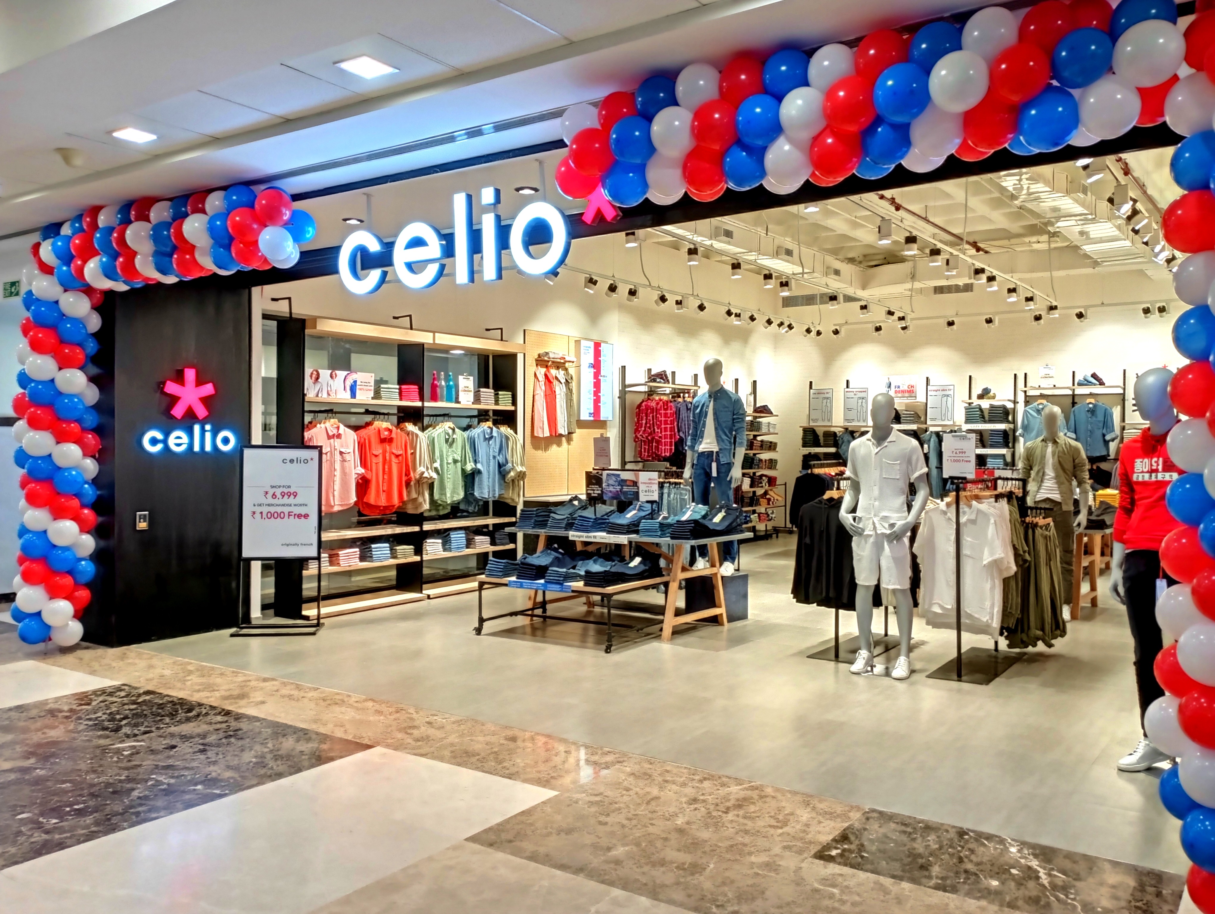 French Menswear brand Celio launches its 3rd store in Chennai at Nexus Vijaya Mall