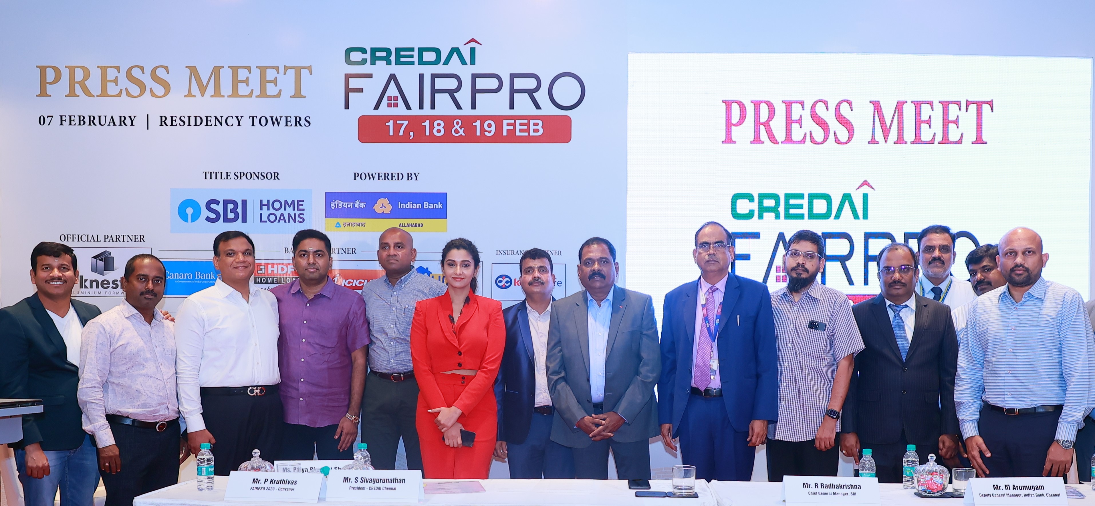 CREDAI CHENNAI TO ORGANISE INDIA’S BIGGEST AND MOST CREDIBLE PROPERTY EXPO “FAIRPRO 2023” IN CHENNAI