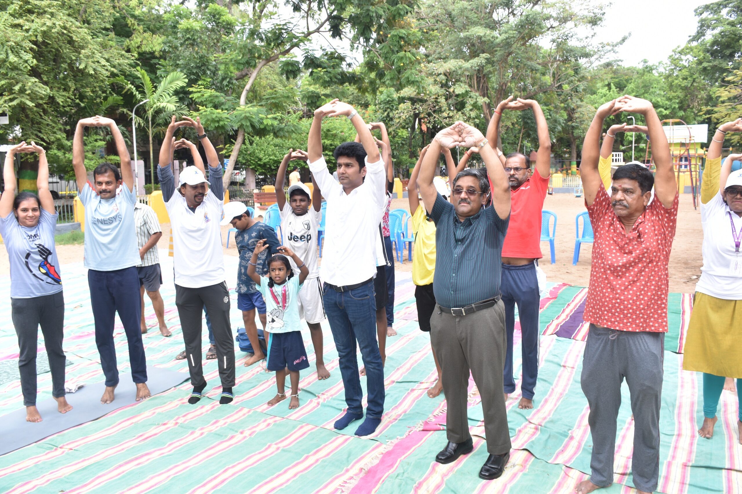 M.V. Hospital for Diabetes organized Health Check-up Camp for public to create awareness for general wellbeing