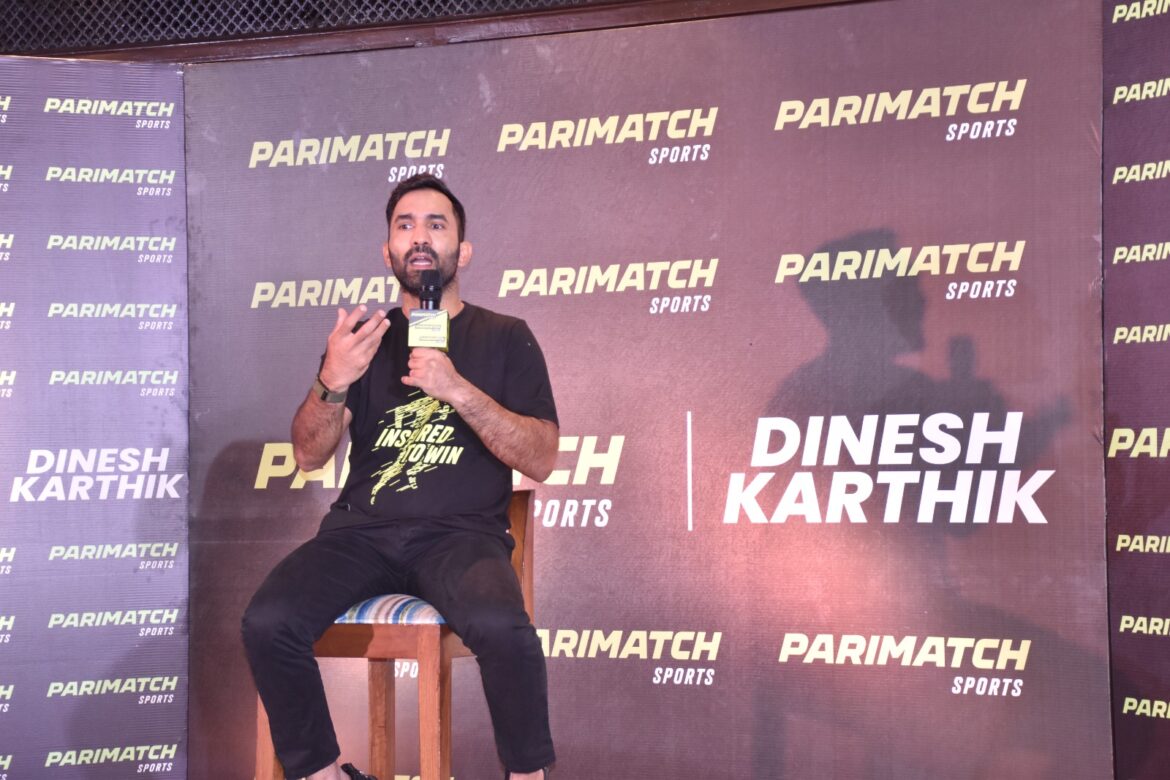 Parimatch Sports Launches a New Sportswear Line Inspired by Dinesh Karthik