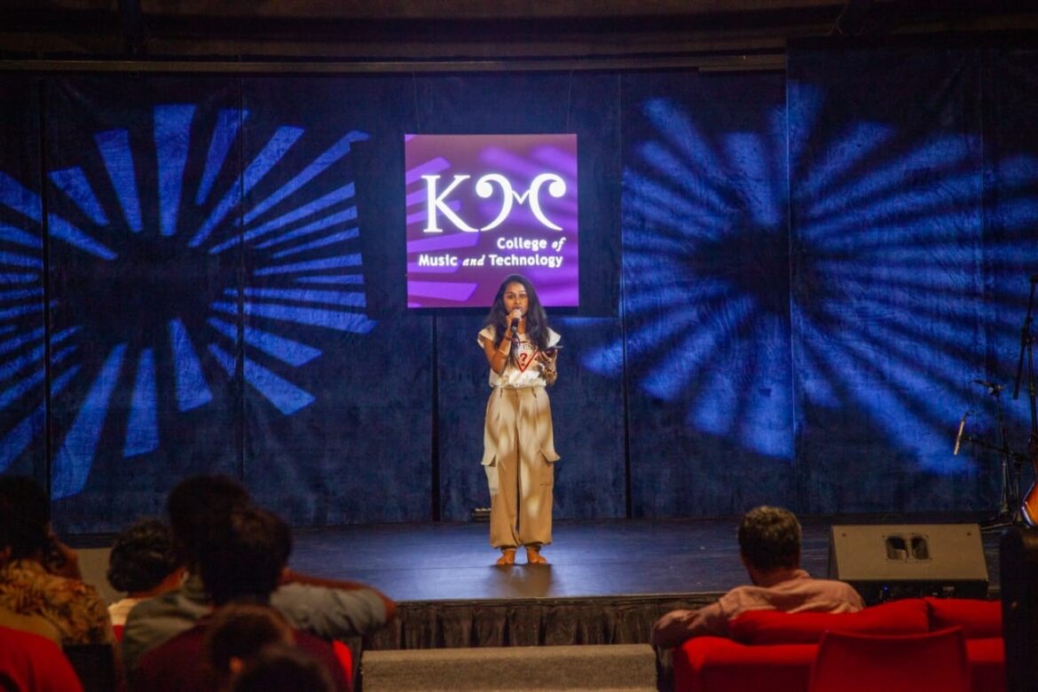 KM Music Conservatory organized an Open MicFestival