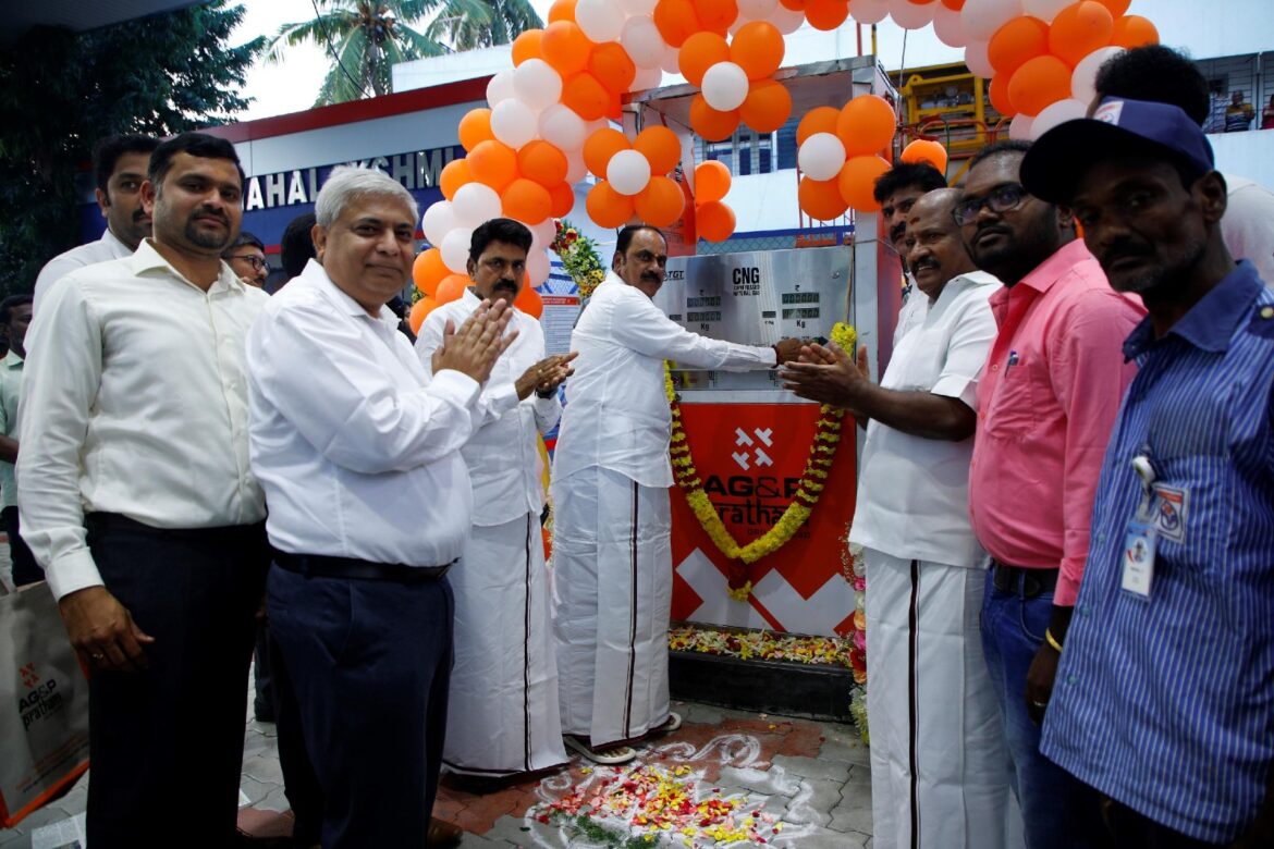 AG&P Pratham strengthens its natural gas network in Kanchipuram by inaugurating 2 new CNG Stations