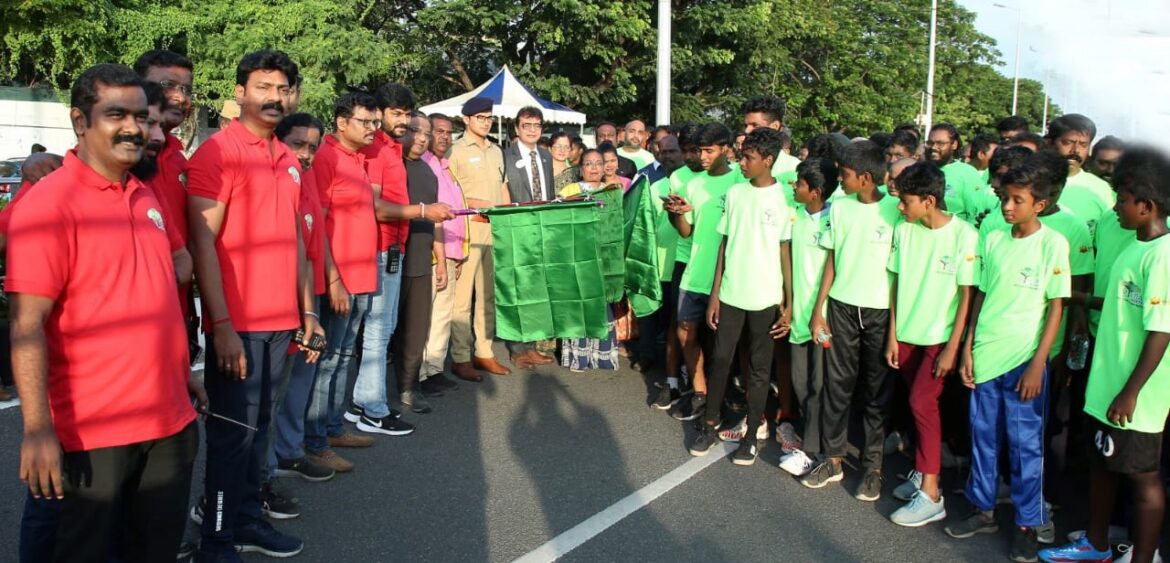 EYE DONATION AWARENESS RALLY 2000 km rally covered by Differently- abled participants 