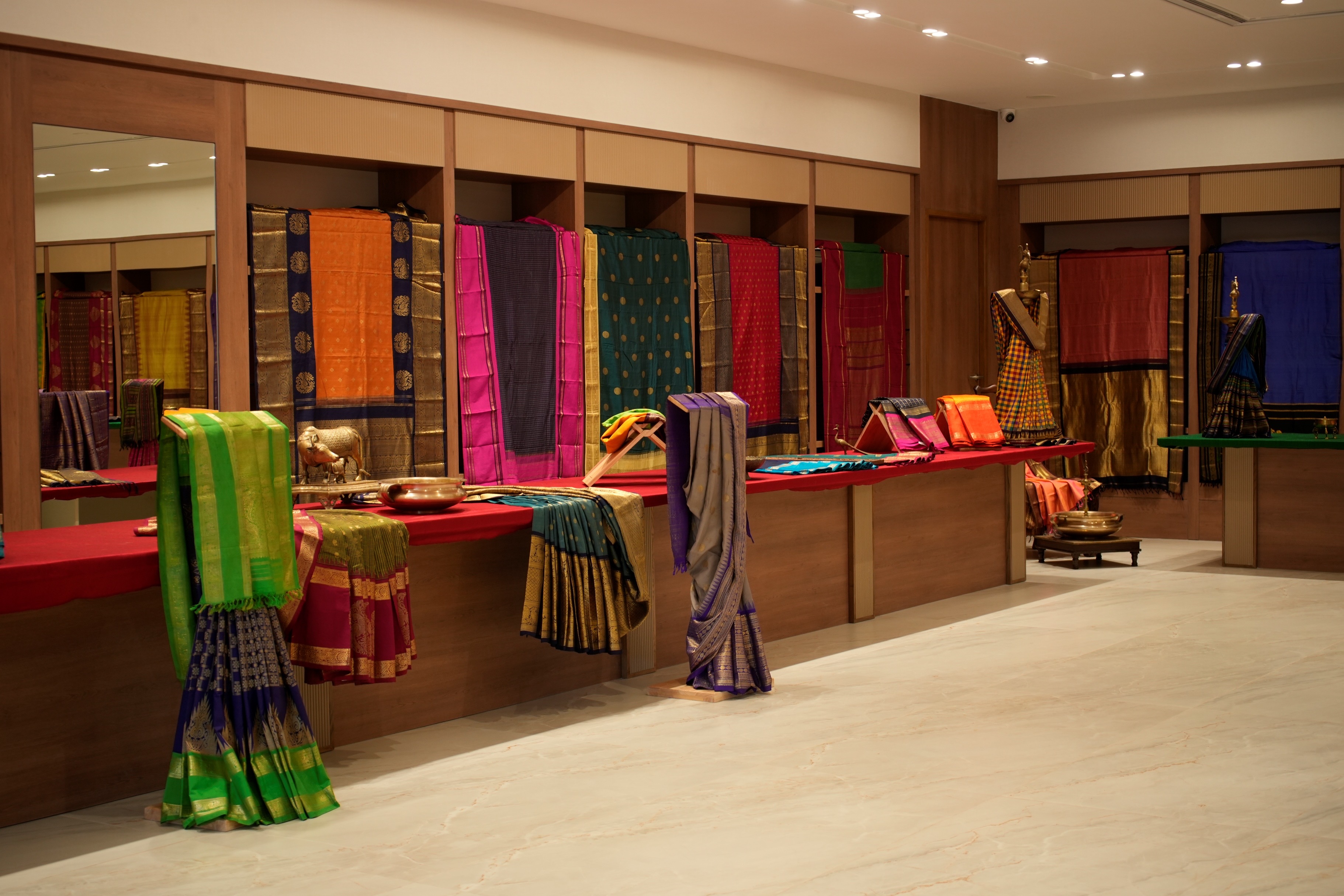 Step into a world of timeless beauty with Tulsi Weaves