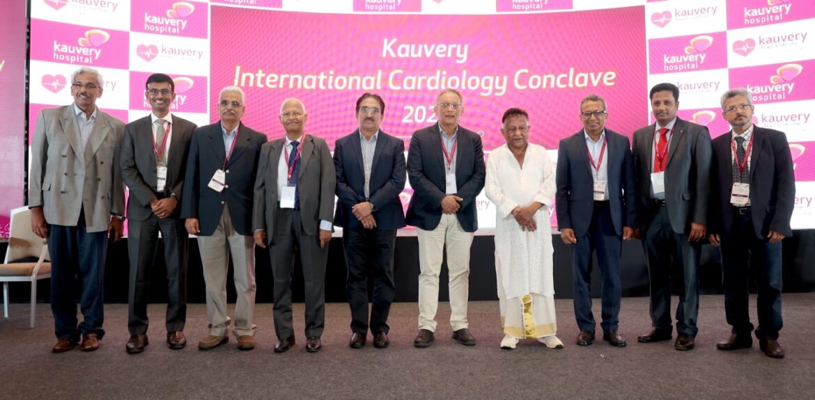 Kauvery Hospital Alwarpet Launches Kauvery Heart Institute at the Inaugural of Kauvery International Cardiology Conclave