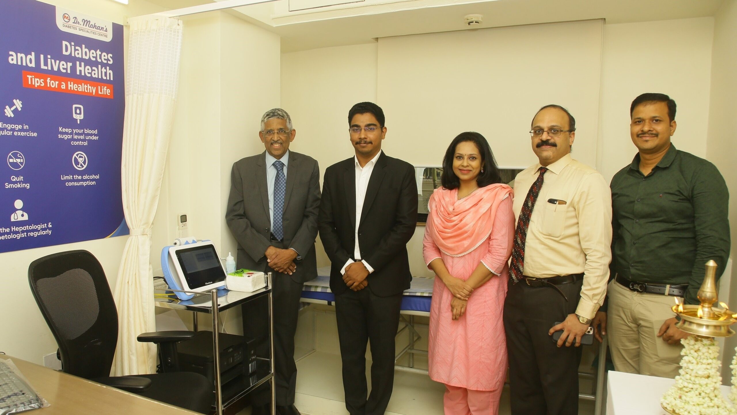 New Milestone in Diabetes Care – Inauguration ofnovel ‘Diabetes Liver Clinic’ byDr. Mohan’s Diabetes