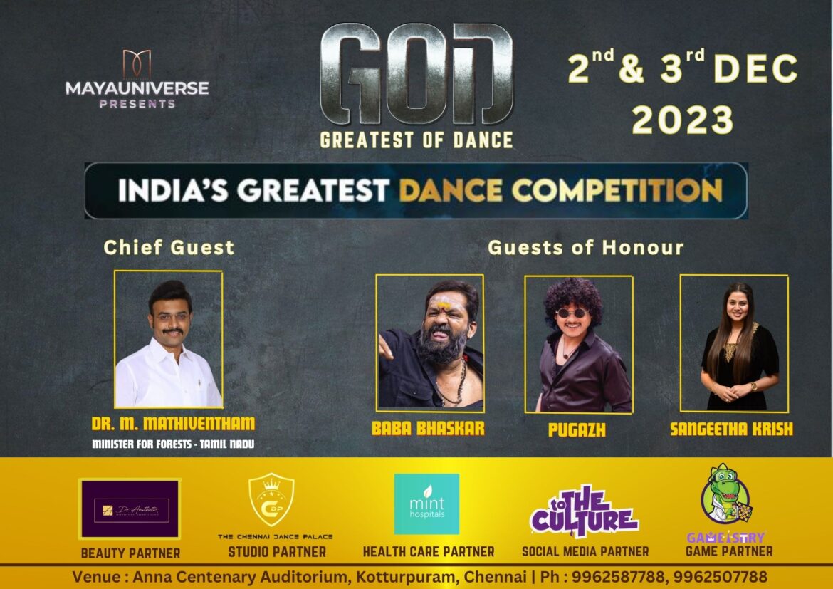 Maya Universe Presents Greatest of Dance (GOD): A Spectacular Dance Extravaganza Uniting Talent Nationwide