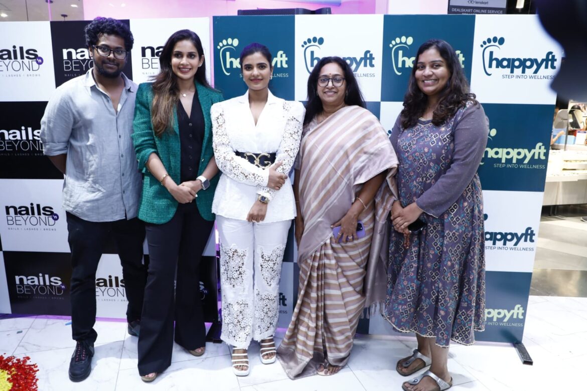 Nails ‘N Beyond and Happy Feet Bring a New Wave of Wellness and Beauty to Marina Mall, Chennai