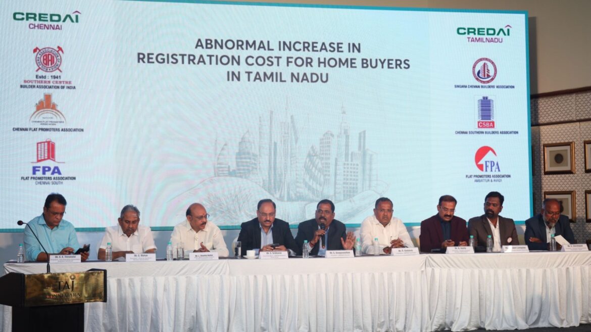 Abnormal Increase in Registration Cost for Home Buyers in TN || CREDAI Chennai