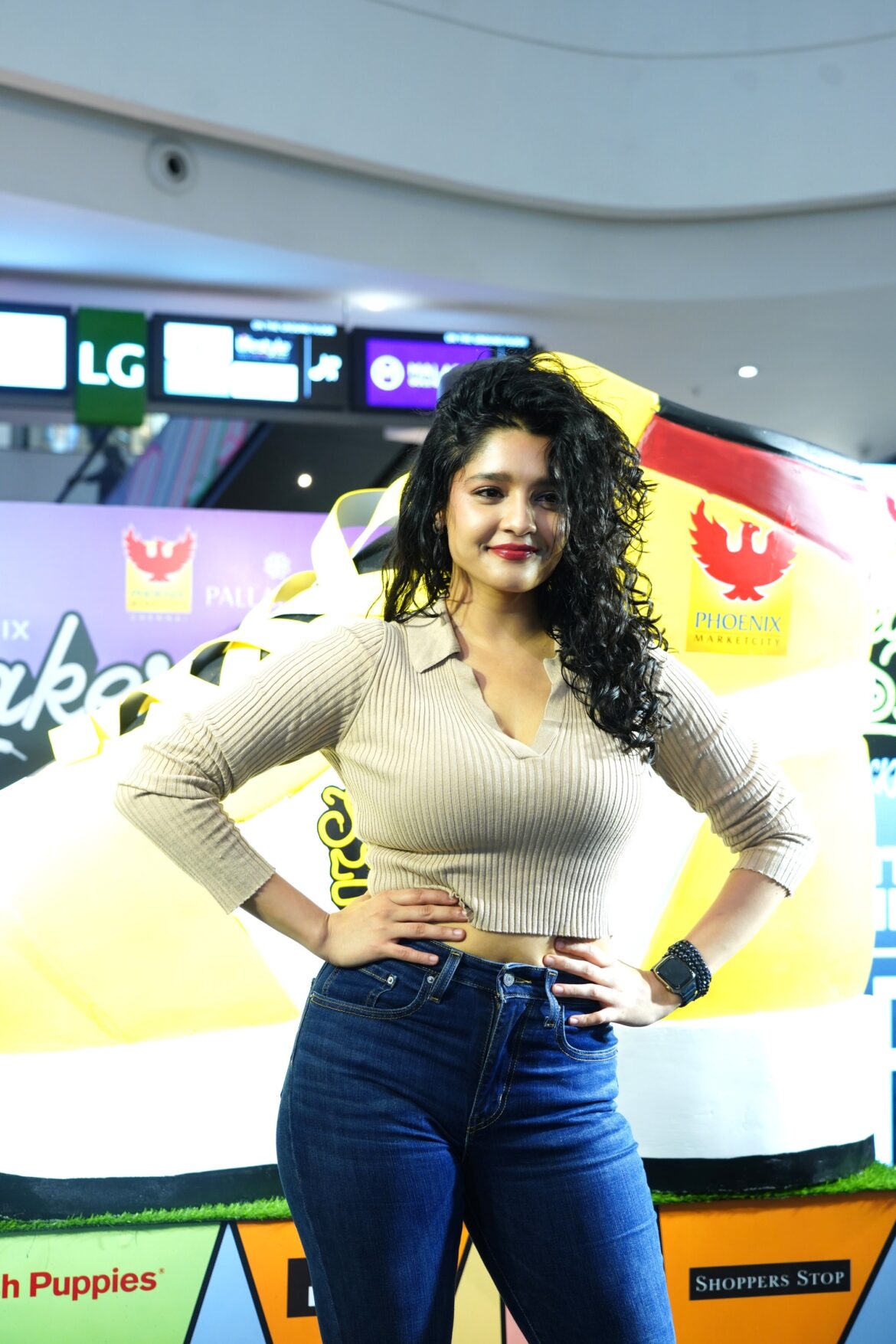 Renowned Actress Ritika Singh Inaugurated the Sneaker Festival 2024 atPhoenixMarketcity Chennai