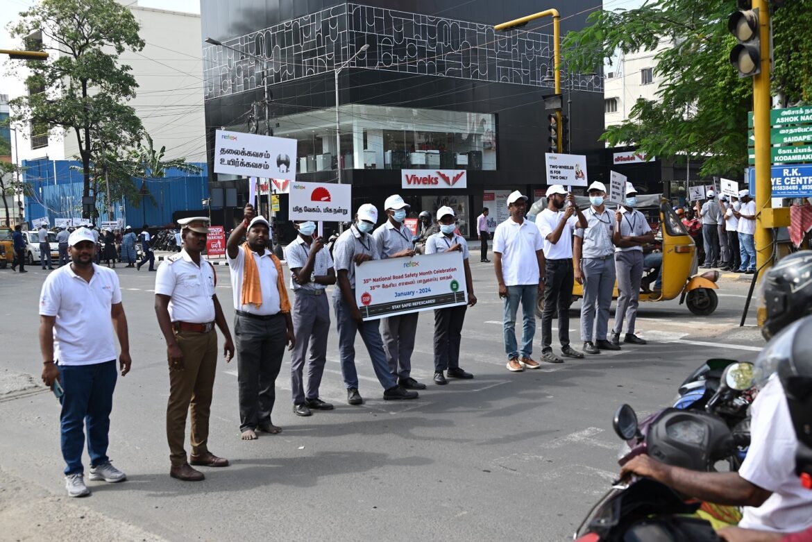 Refex Group Celebrates ‘Road Safety Week’