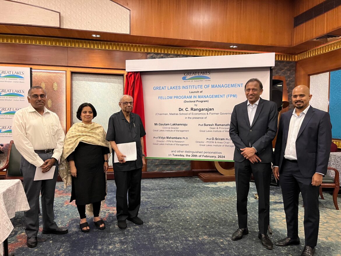 Great Lakes Chennai Unveils Cutting-Edge Fellow Programme in Management (FPM)