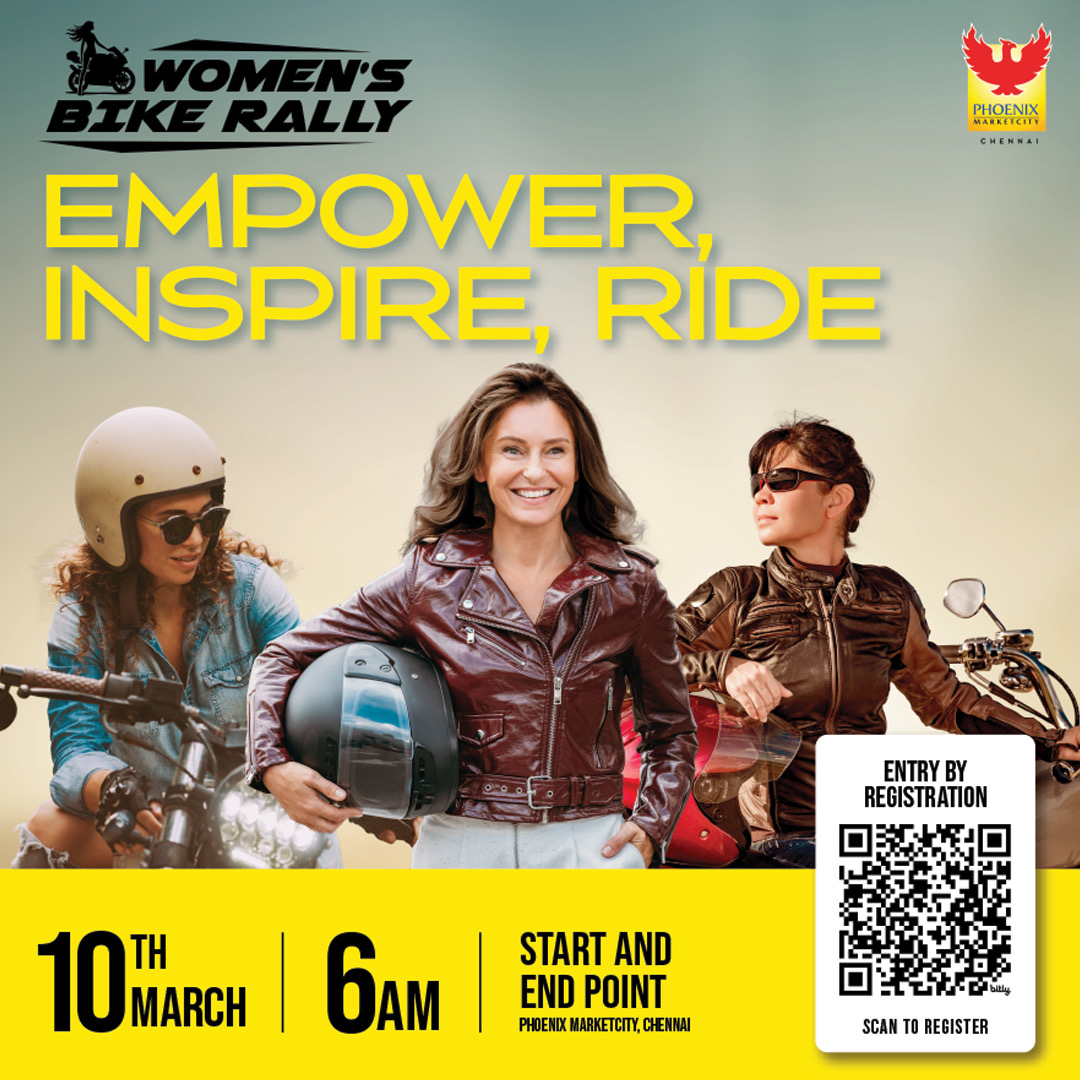 Phoenix Marketcity to Organise an All-Women Bike Rallyon International Women’s Day