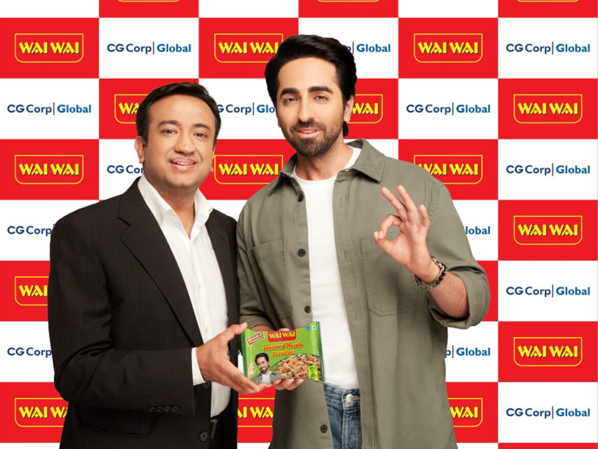 Ayushmann Khurrana Unveils CG Foods Delicious WAI WAI Noodle Flavors