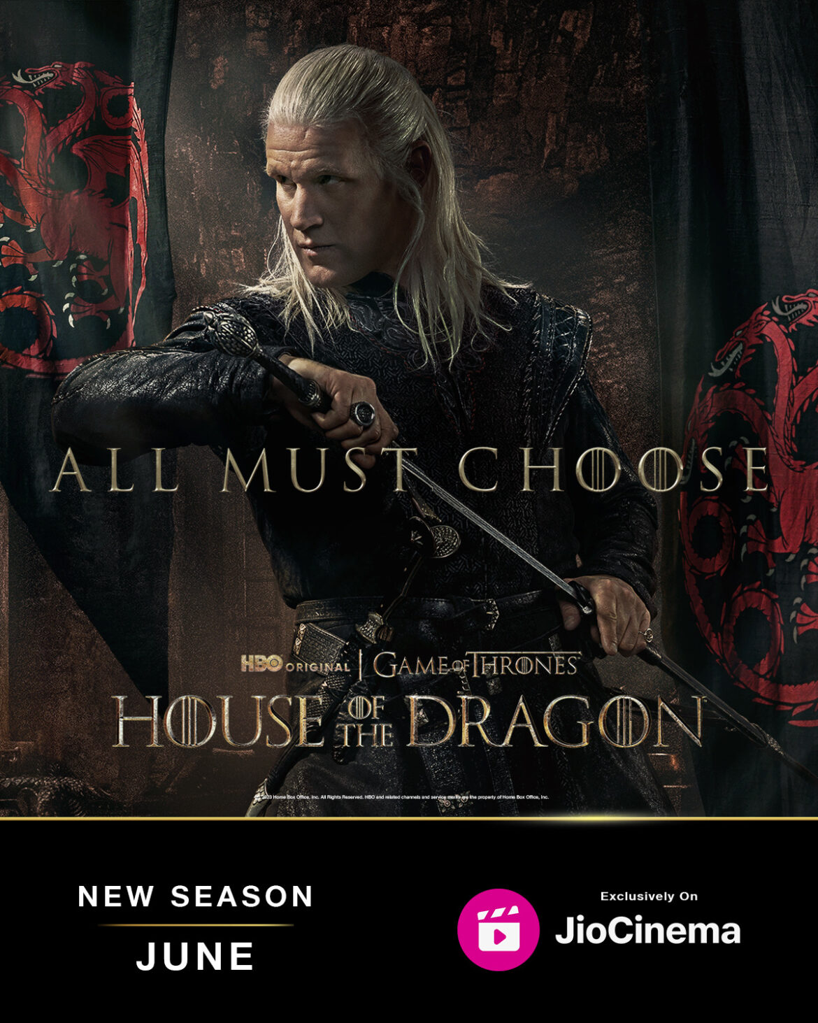 JioCinema announces the official trailer of the much-awaited HBO series House of the Dragon S2