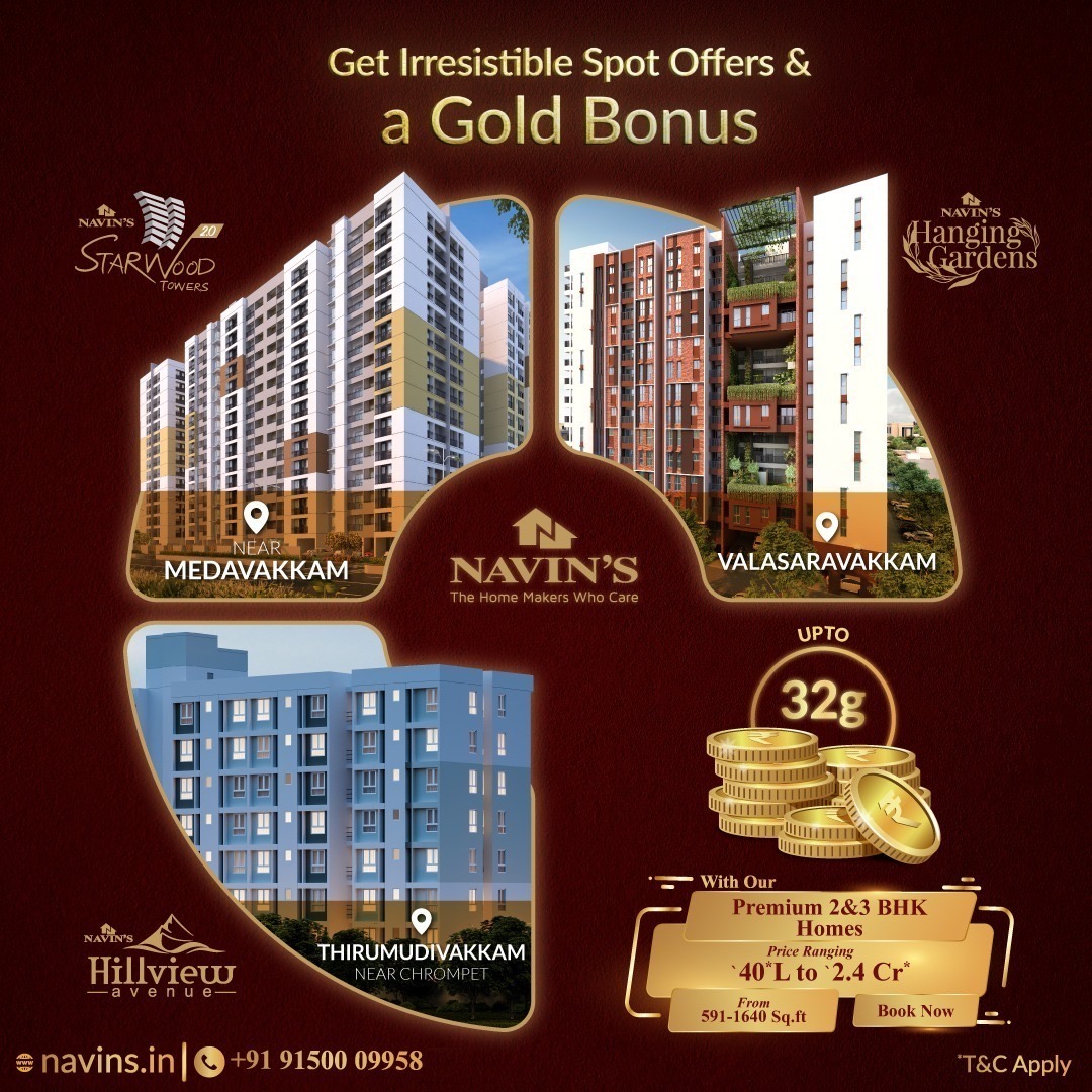 Navin’s ‘Homes Worth more than Gold Campaign’ to Mark this Akshaya Tritiya
