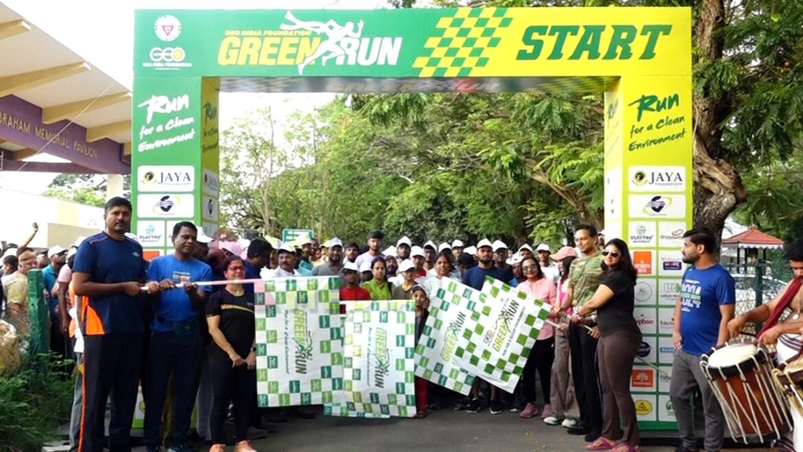 GEO India Foundation Hosts Successful “Green Run” to Promote Green and Clean Environment