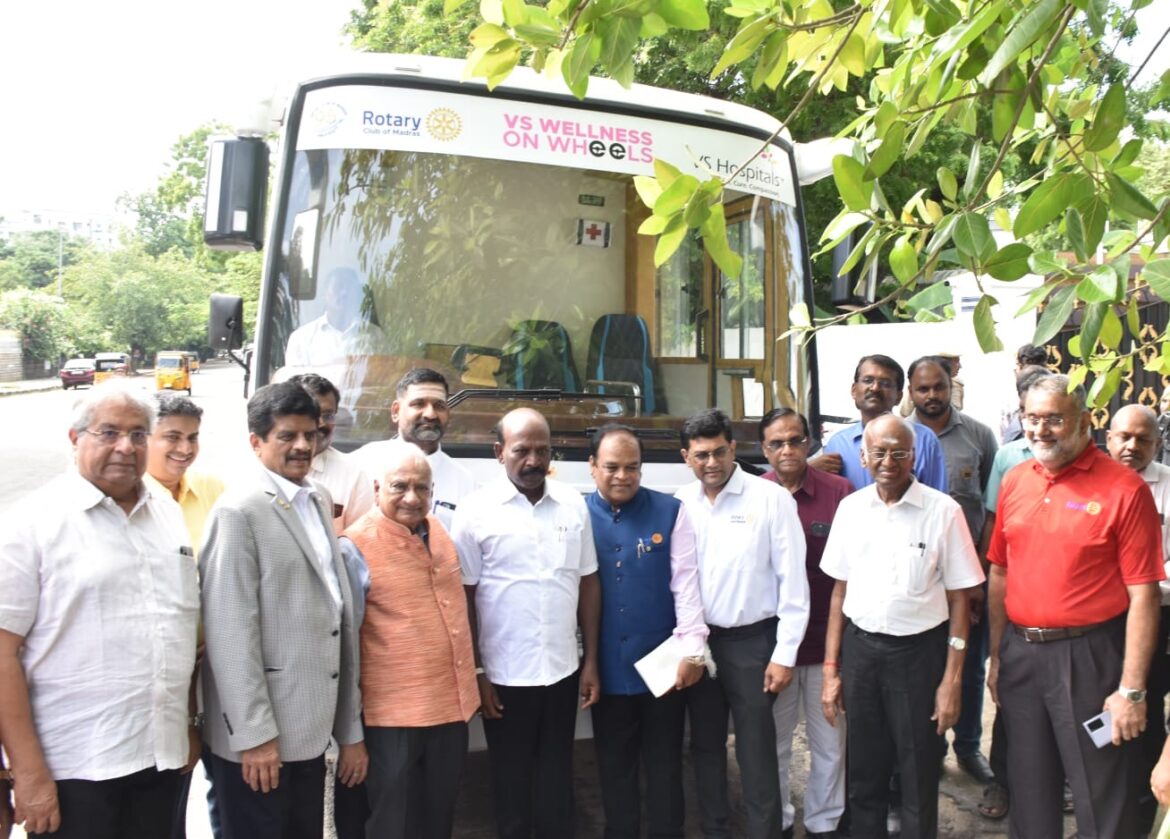 Launch of VS Wellness on Wheels – Free Cancer Screening Bus