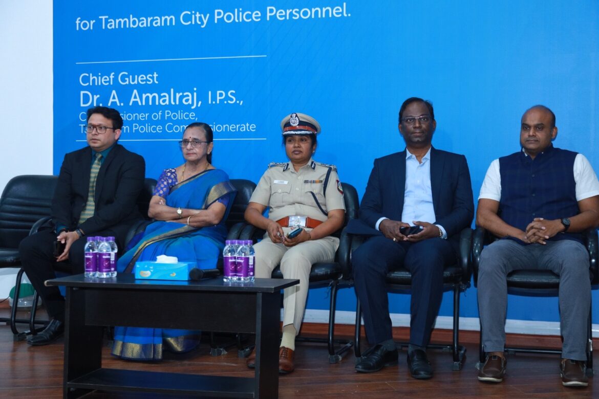Gleneagles HealthCity Chennai Organised Fibro Scan Liver Screening Camp for Police Personnel