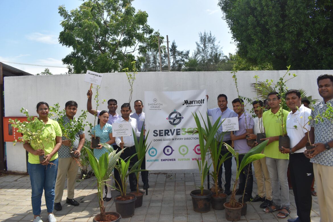 Sheraton Grand Chennai Resort & Spa, Mahabalipuram Plants 258 Saplings for World Environment Day