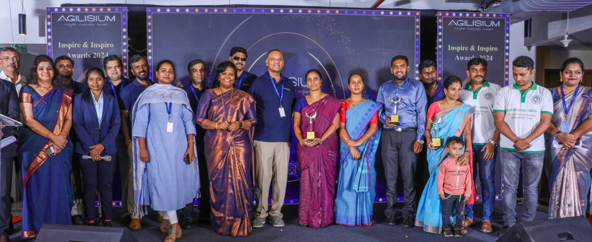 Agilisium’s Prestigious INSPIRO Award, Honors Inspirational Changemakers from Tamil Nadu
